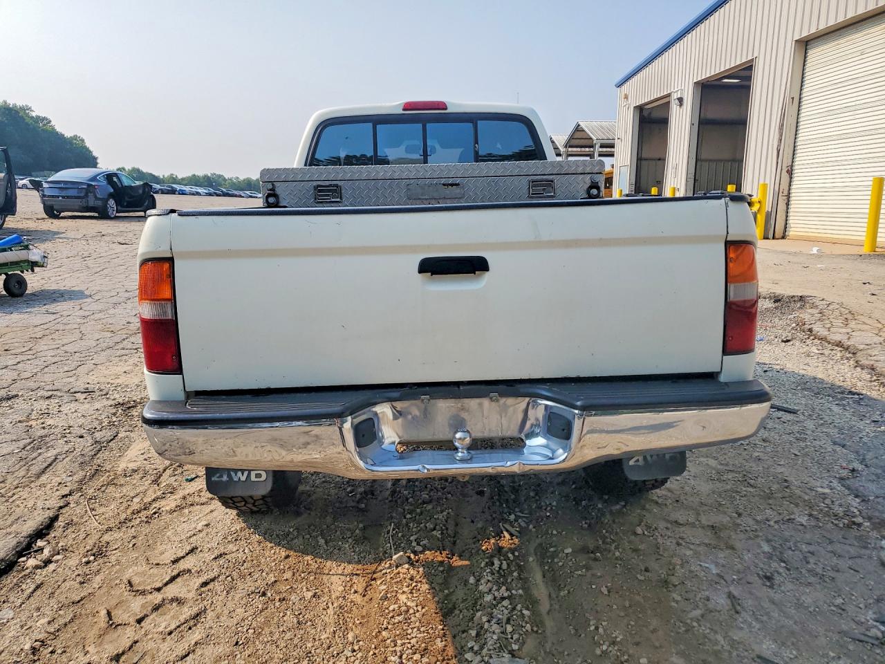 1997 Toyota Tacoma V6 White vin: 4TAWN72N7VZ278261