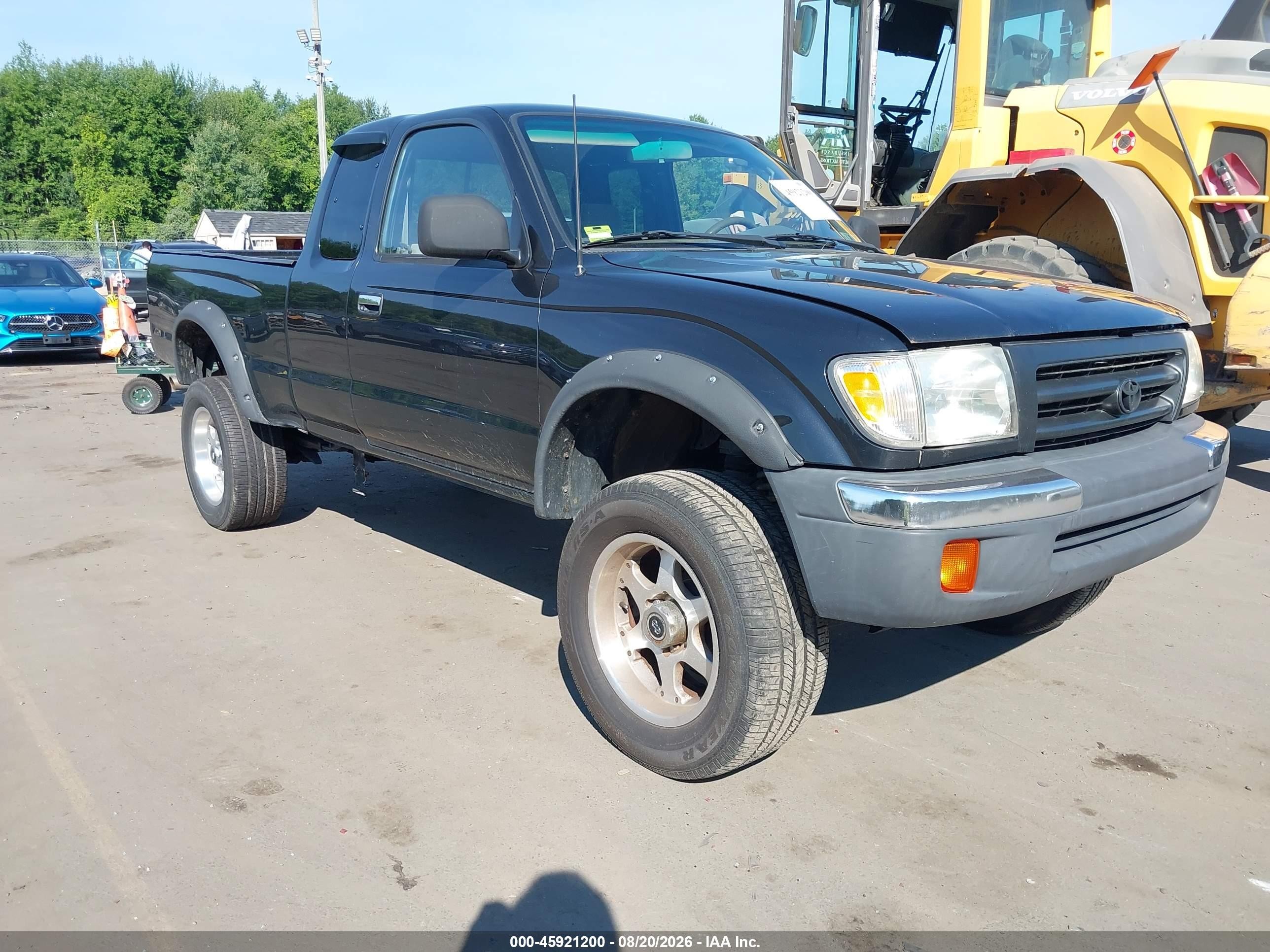 2000 Toyota Tacoma Base V6 Черный vin: 4TAWN72N7YZ586860