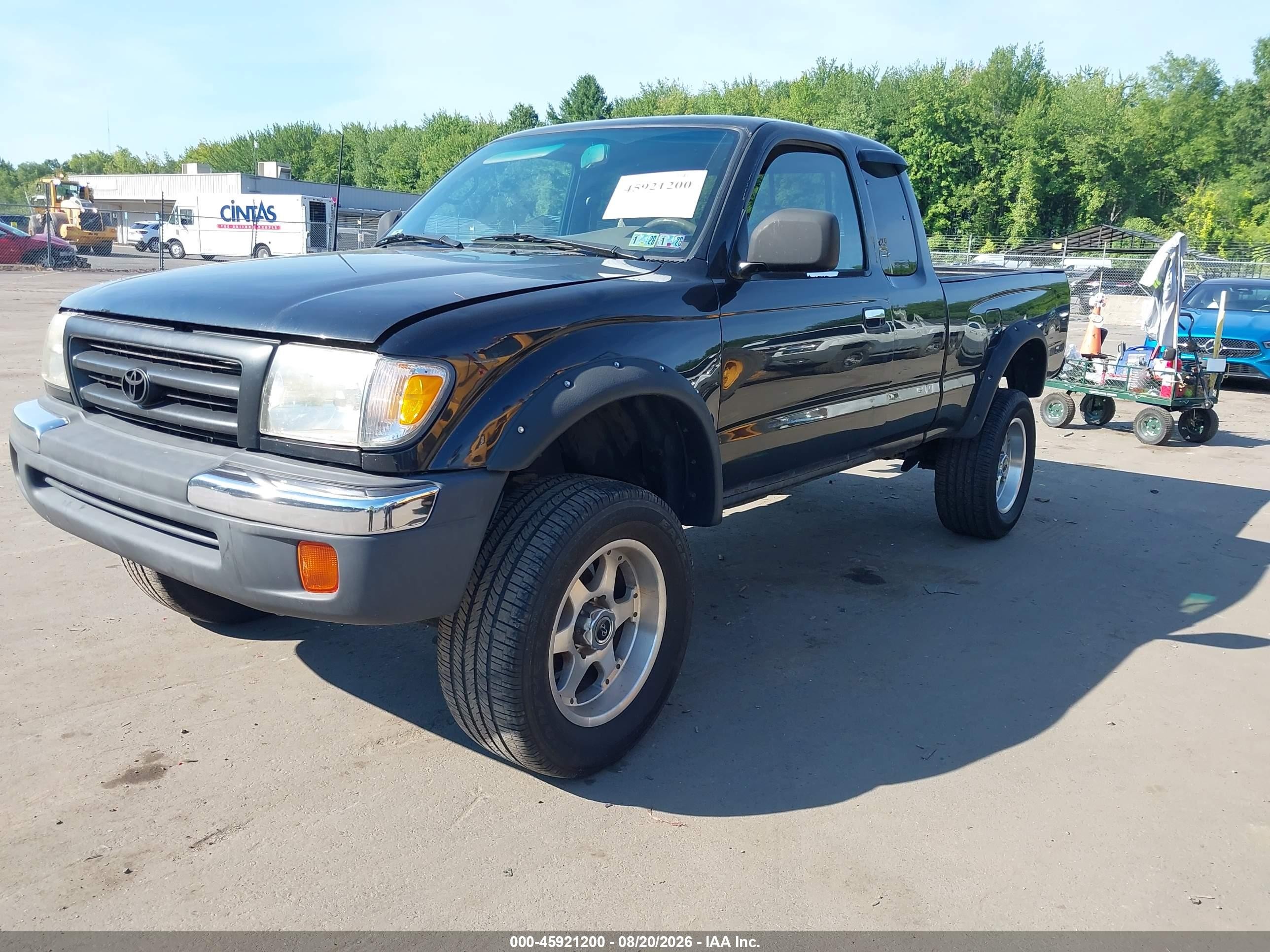 2000 Toyota Tacoma Base V6 Черный vin: 4TAWN72N7YZ586860