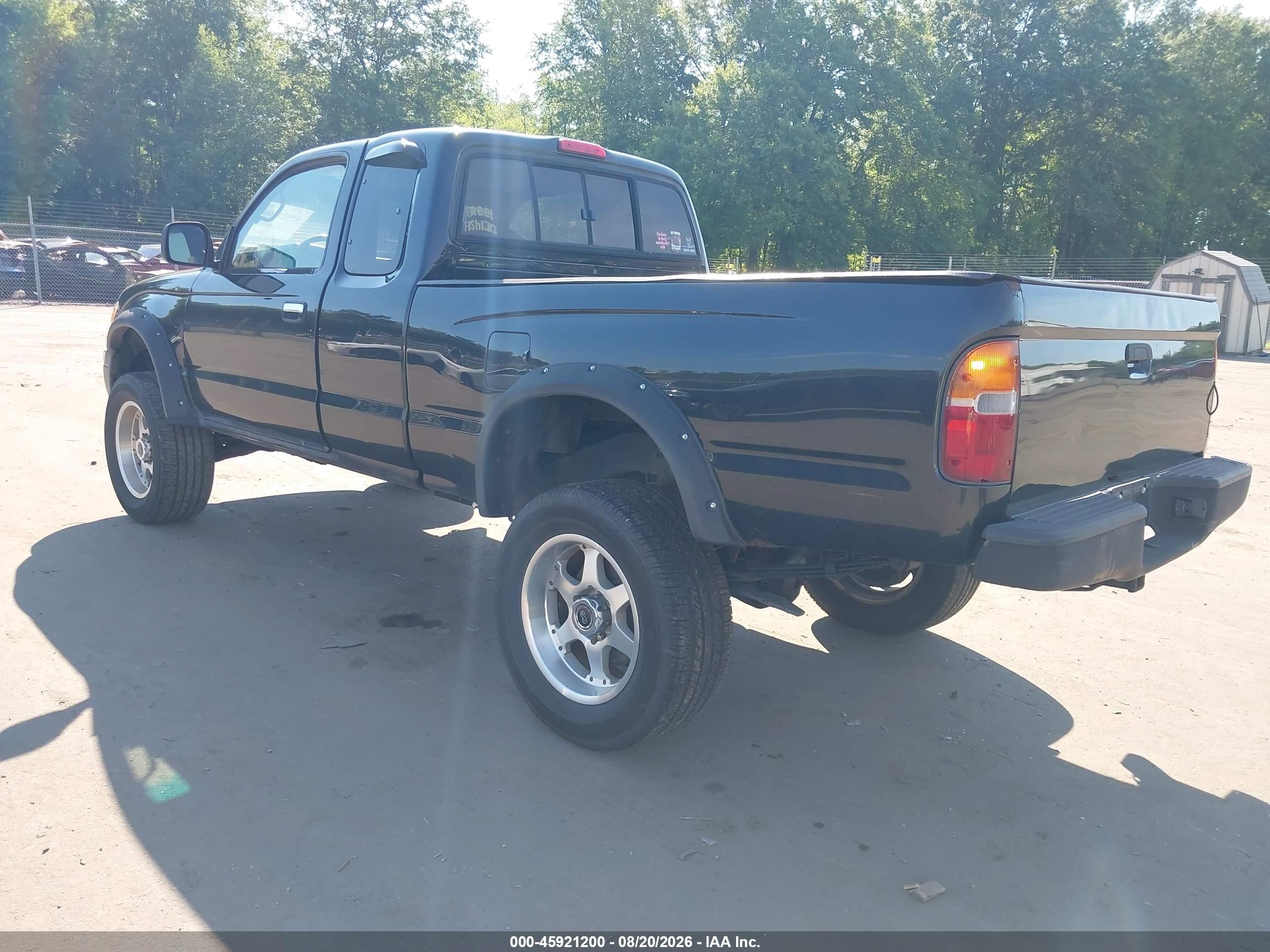 2000 Toyota Tacoma Base V6 Черный vin: 4TAWN72N7YZ586860