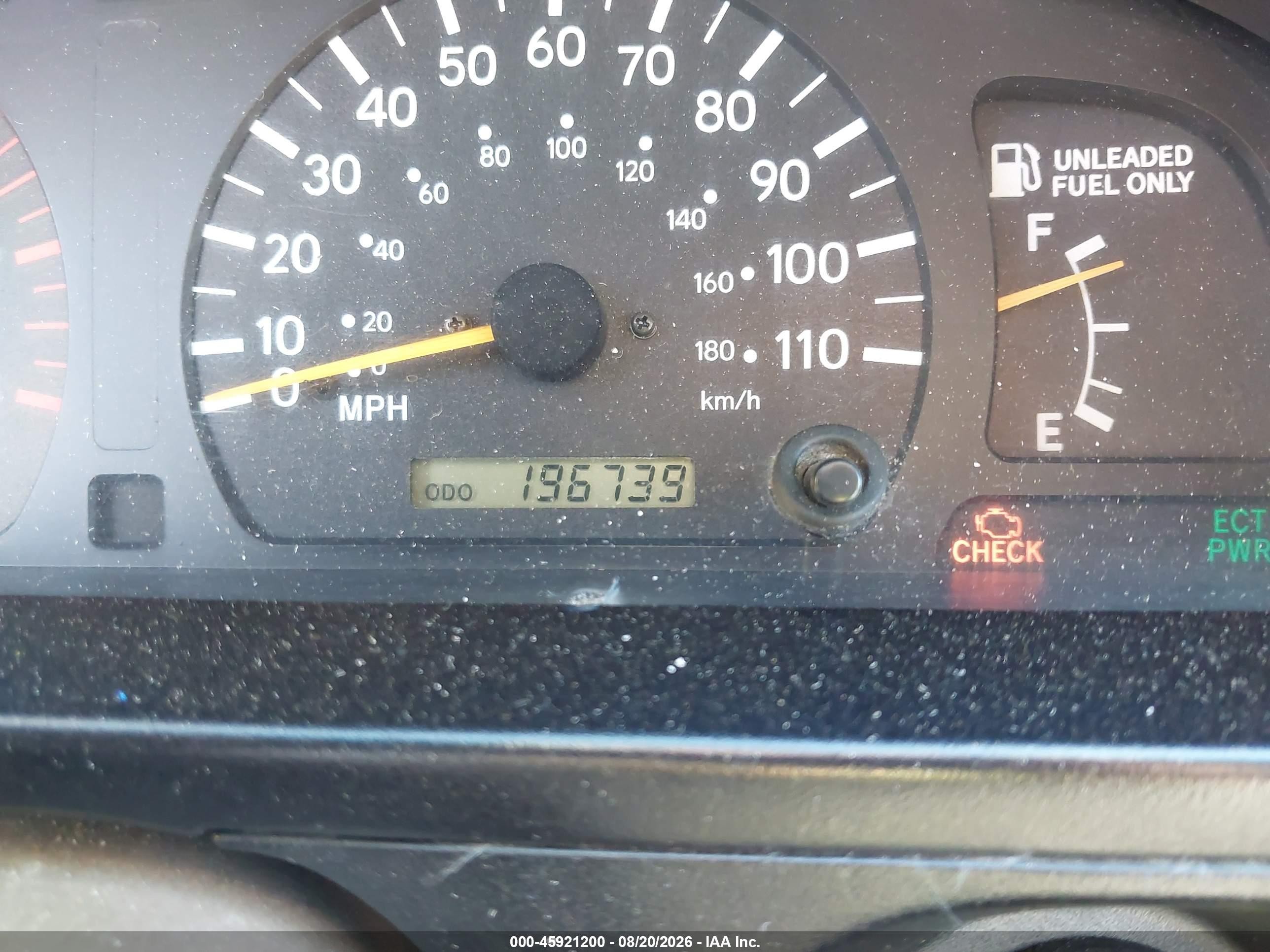 2000 Toyota Tacoma Base V6 Черный vin: 4TAWN72N7YZ586860