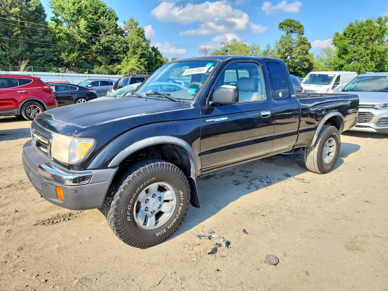 2000 Toyota Tacoma Xtracab Black vin: 4TAWN72N7YZ604371