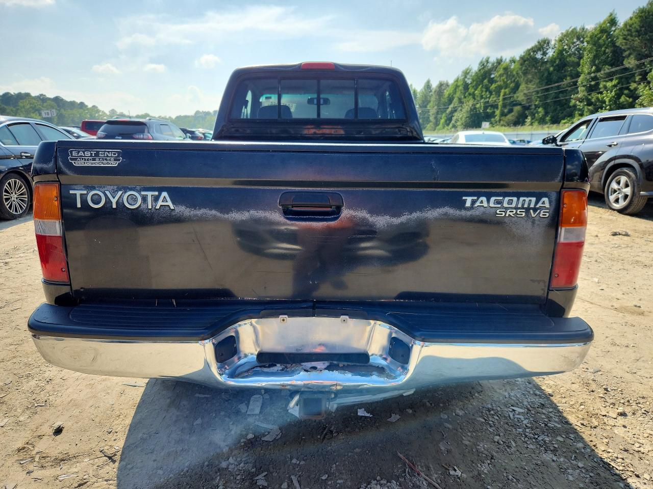 2000 Toyota Tacoma Xtracab Black vin: 4TAWN72N7YZ604371