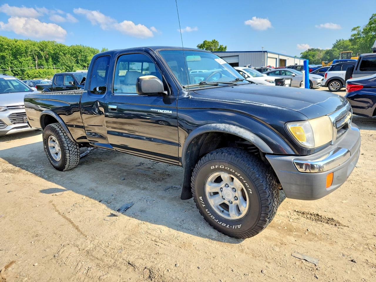 2000 Toyota Tacoma Xtracab Black vin: 4TAWN72N7YZ604371