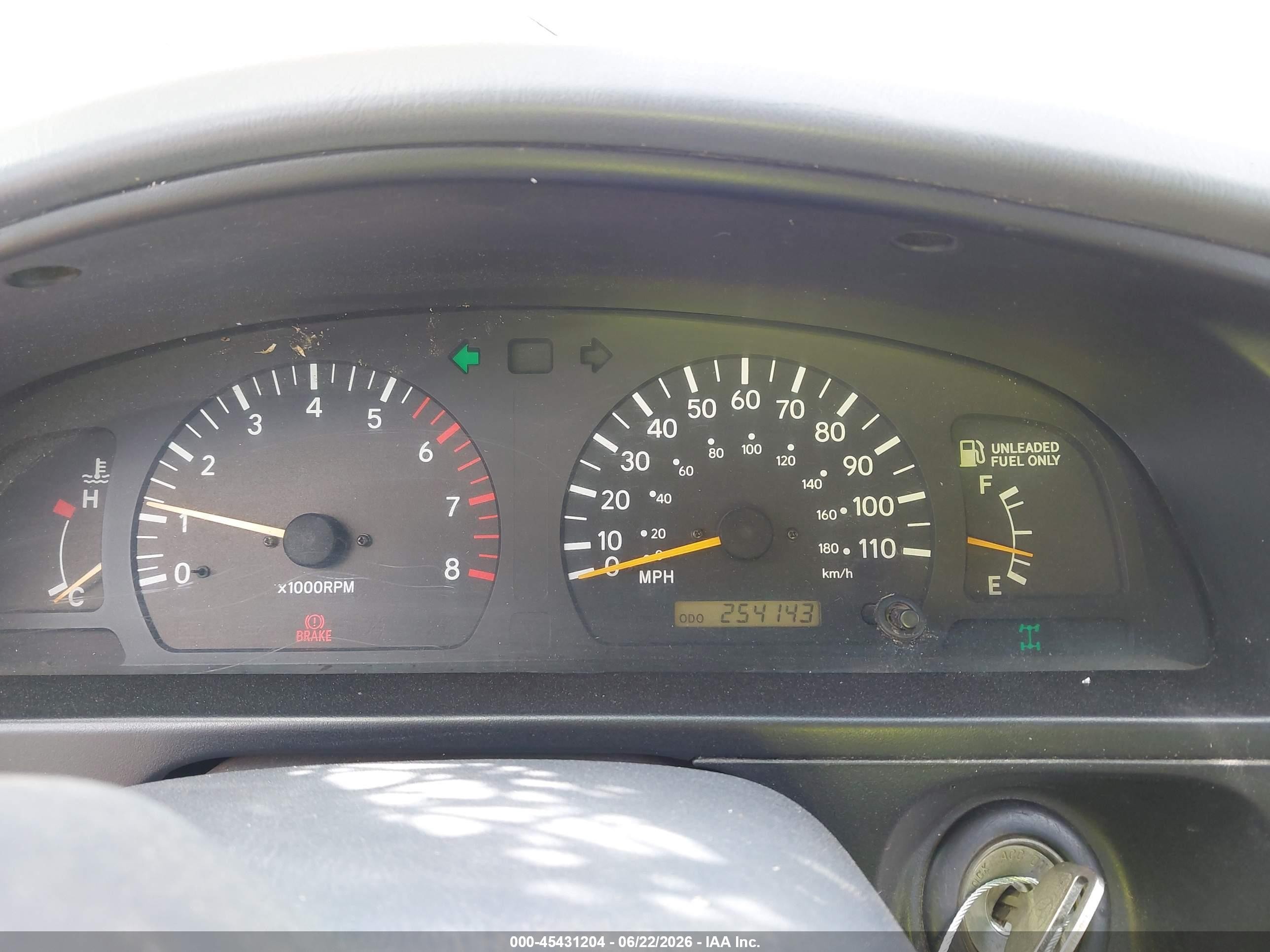 1998 Toyota Tacoma Base V6 Черный vin: 4TAWN72N8WZ060511