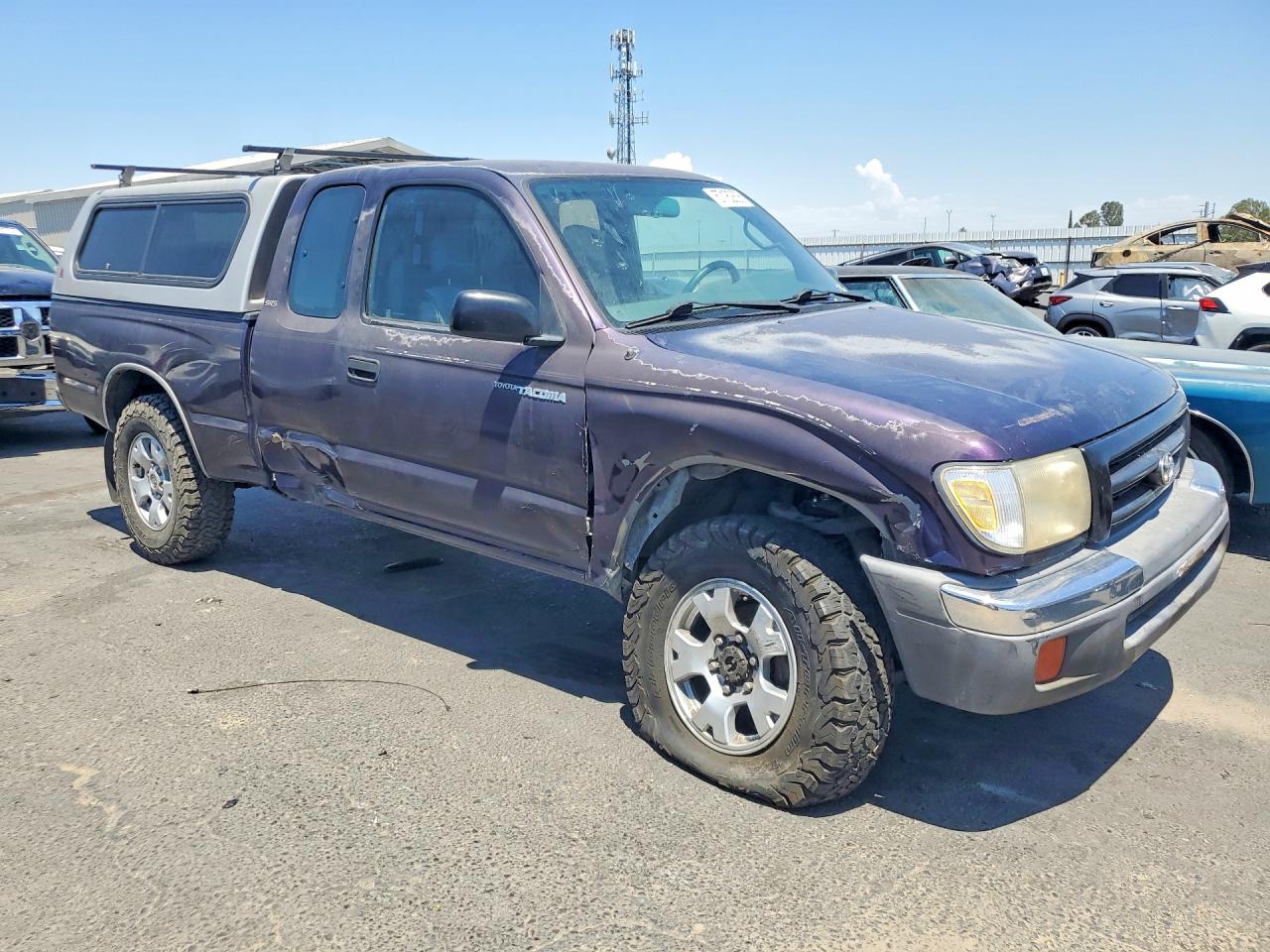 1998 Toyota Tacoma Xtracab Purple vin: 4TAWN72N8WZ069340