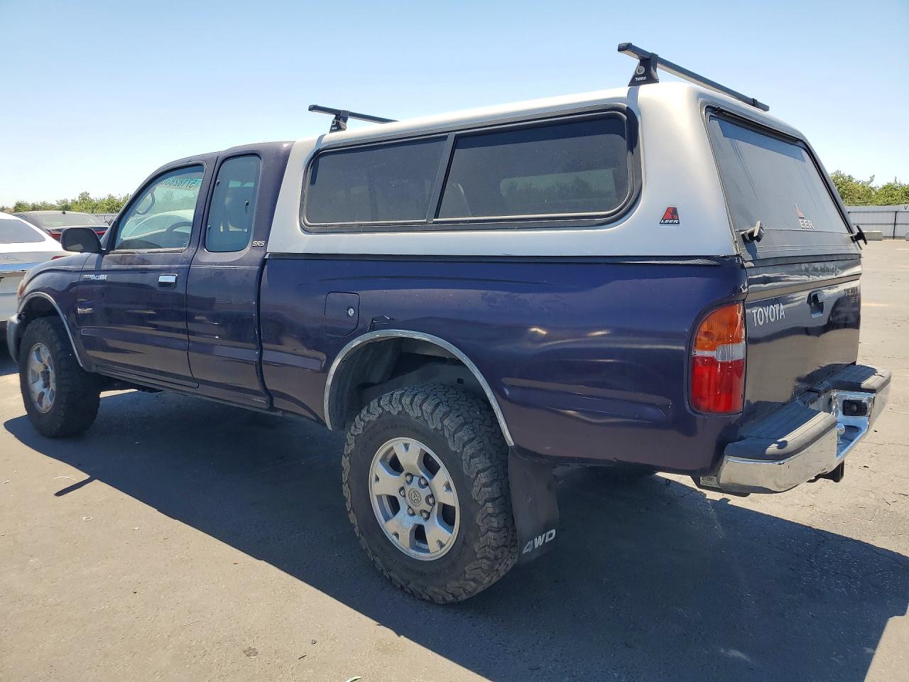 1998 Toyota Tacoma Xtracab Purple vin: 4TAWN72N8WZ069340