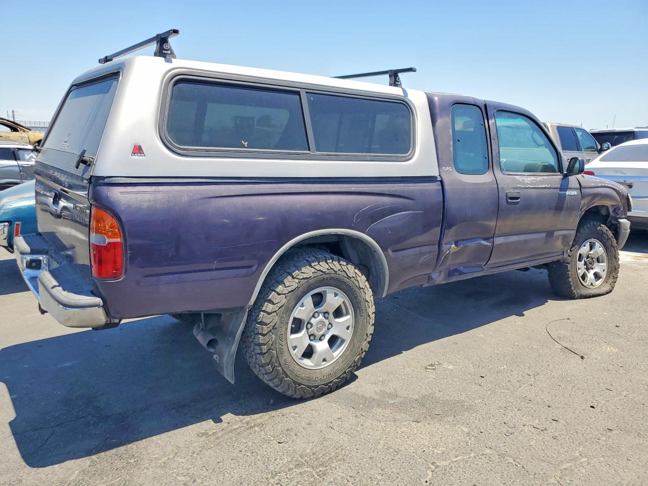 1998 Toyota Tacoma Xtracab Purple vin: 4TAWN72N8WZ069340