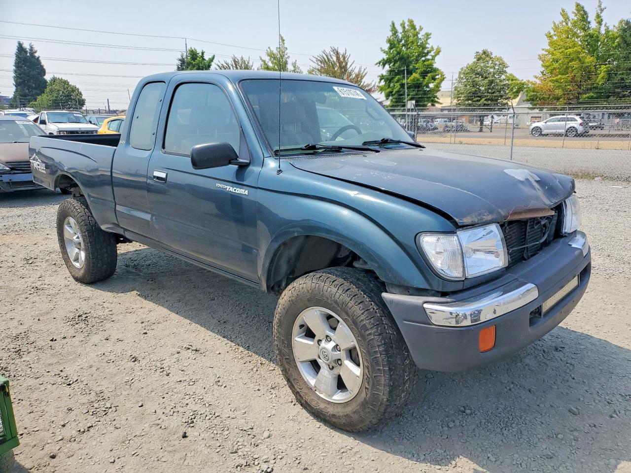1998 Toyota Tacoma Xtracab Green vin: 4TAWN72N8WZ099972