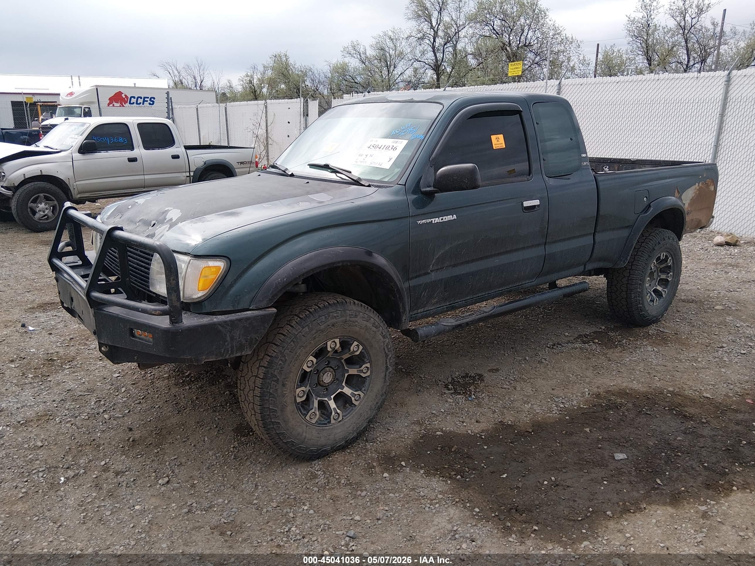 1998 Toyota Tacoma Base V6 Green vin: 4TAWN72N8WZ111635