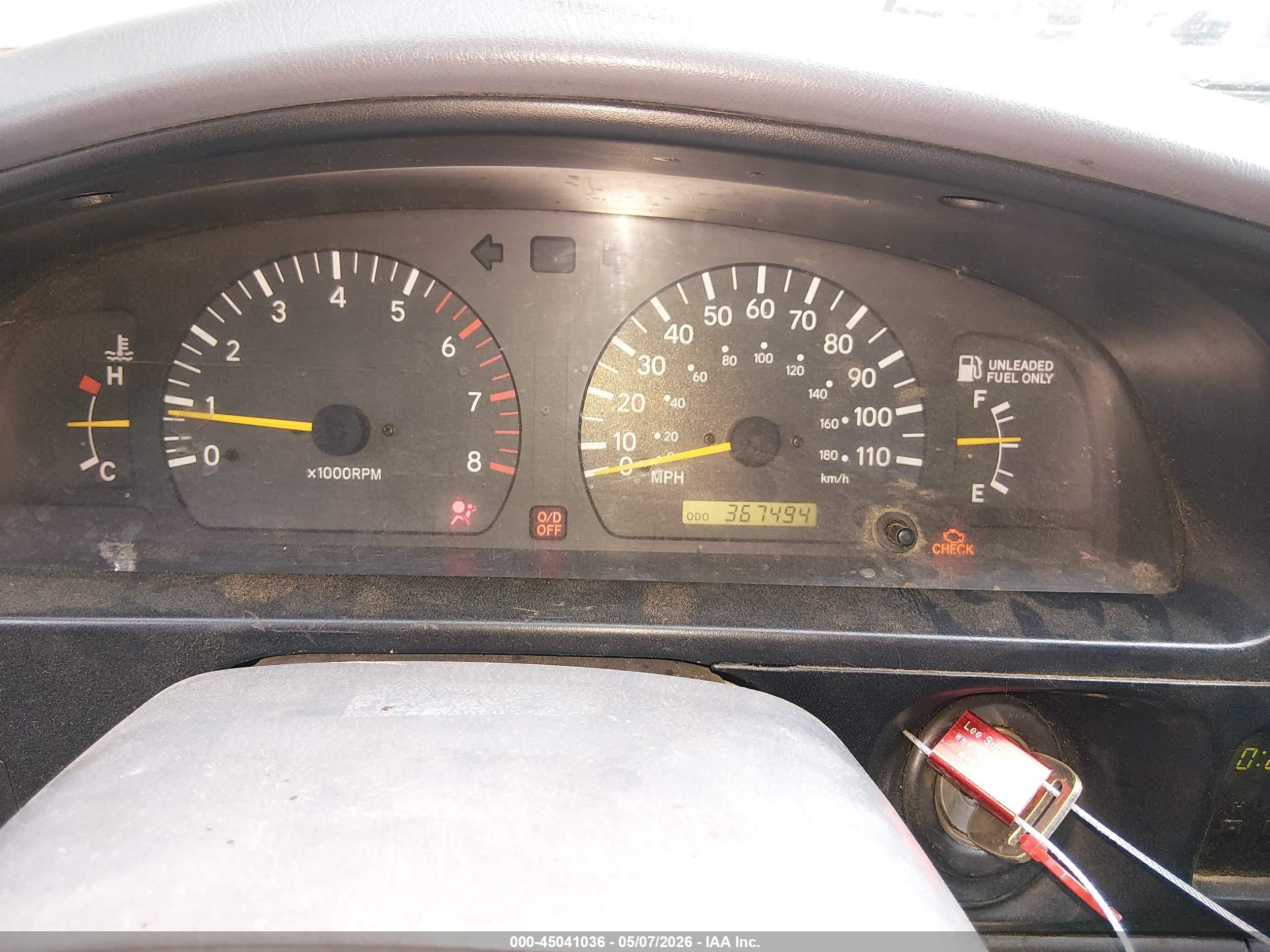 1998 Toyota Tacoma Base V6 Green vin: 4TAWN72N8WZ111635