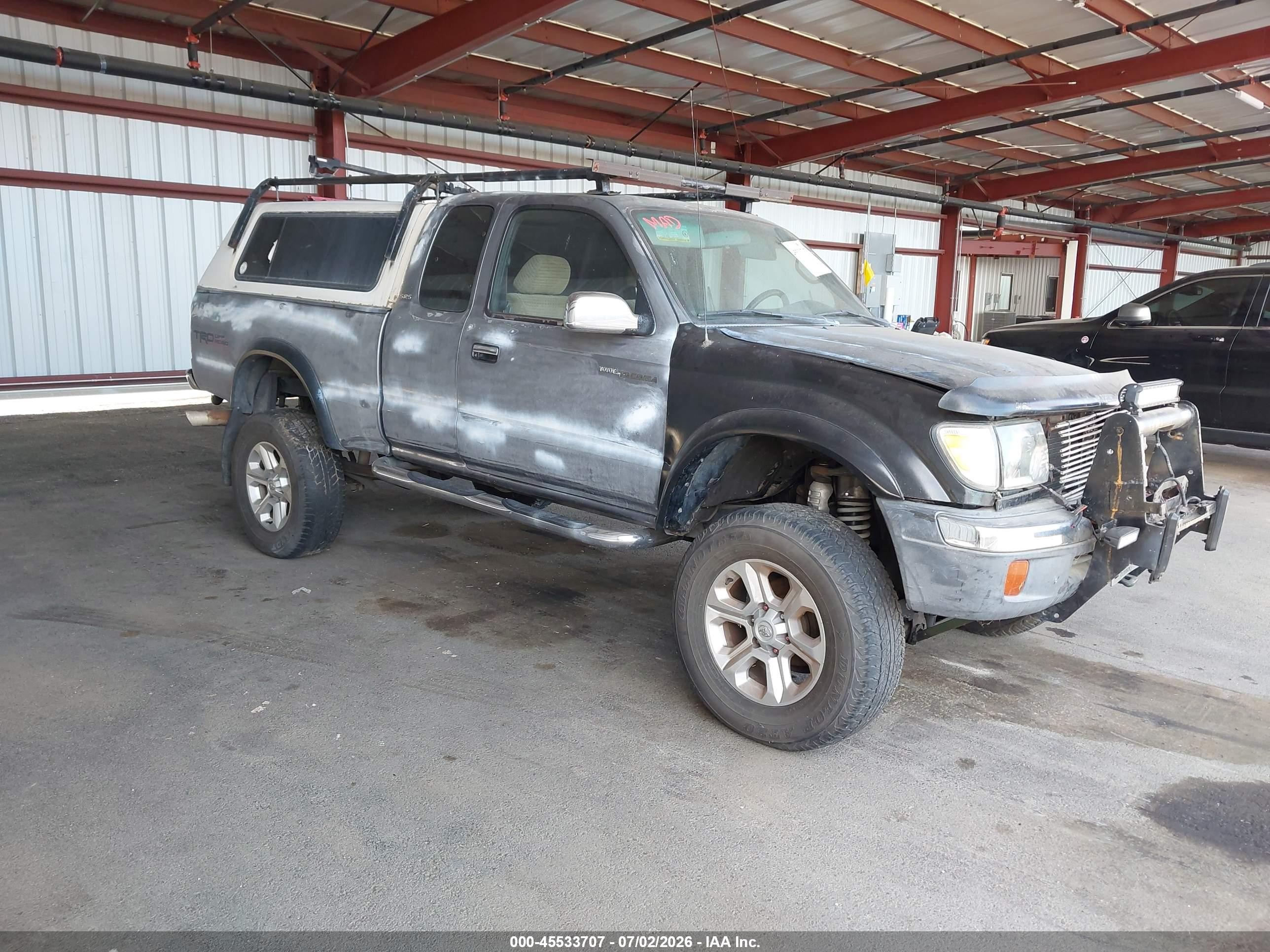 1998 Toyota Tacoma Base V6 Black vin: 4TAWN72N8WZ126104