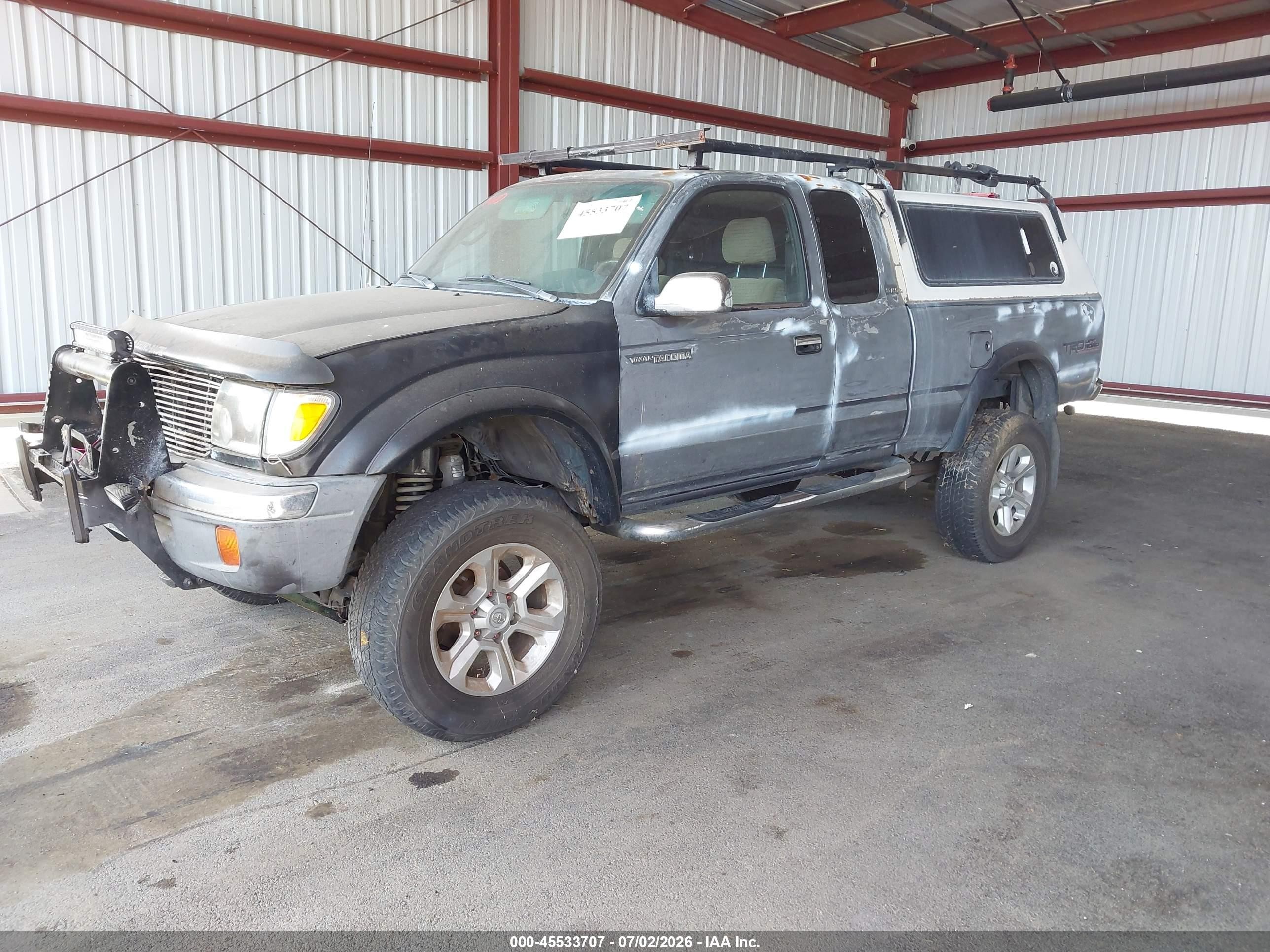 1998 Toyota Tacoma Base V6 Black vin: 4TAWN72N8WZ126104