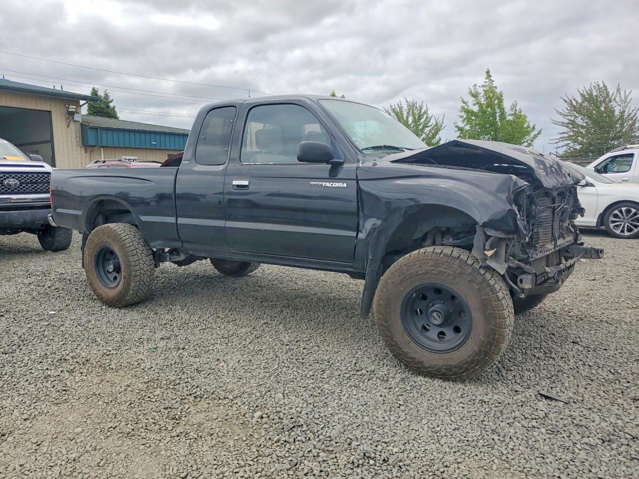 1998 Toyota Tacoma Xtracab Black vin: 4TAWN72N9WZ105620