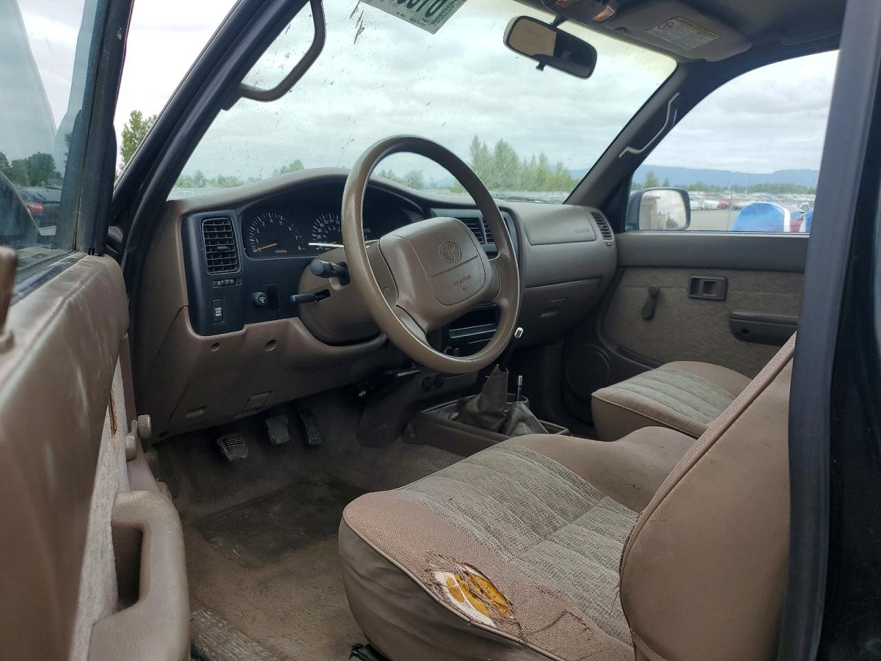 1998 Toyota Tacoma Xtracab Black vin: 4TAWN72N9WZ105620