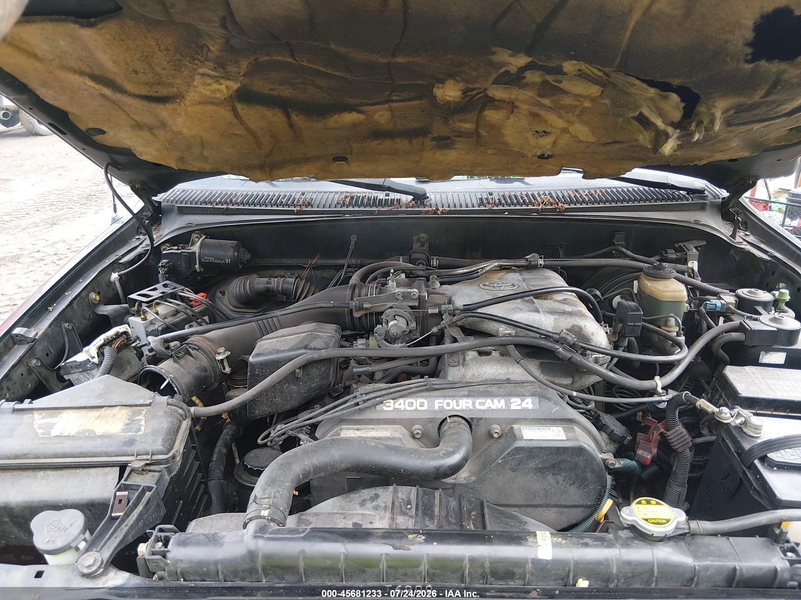 1999 Toyota Tacoma   Black vin: 4TAWN72N9XZ444136