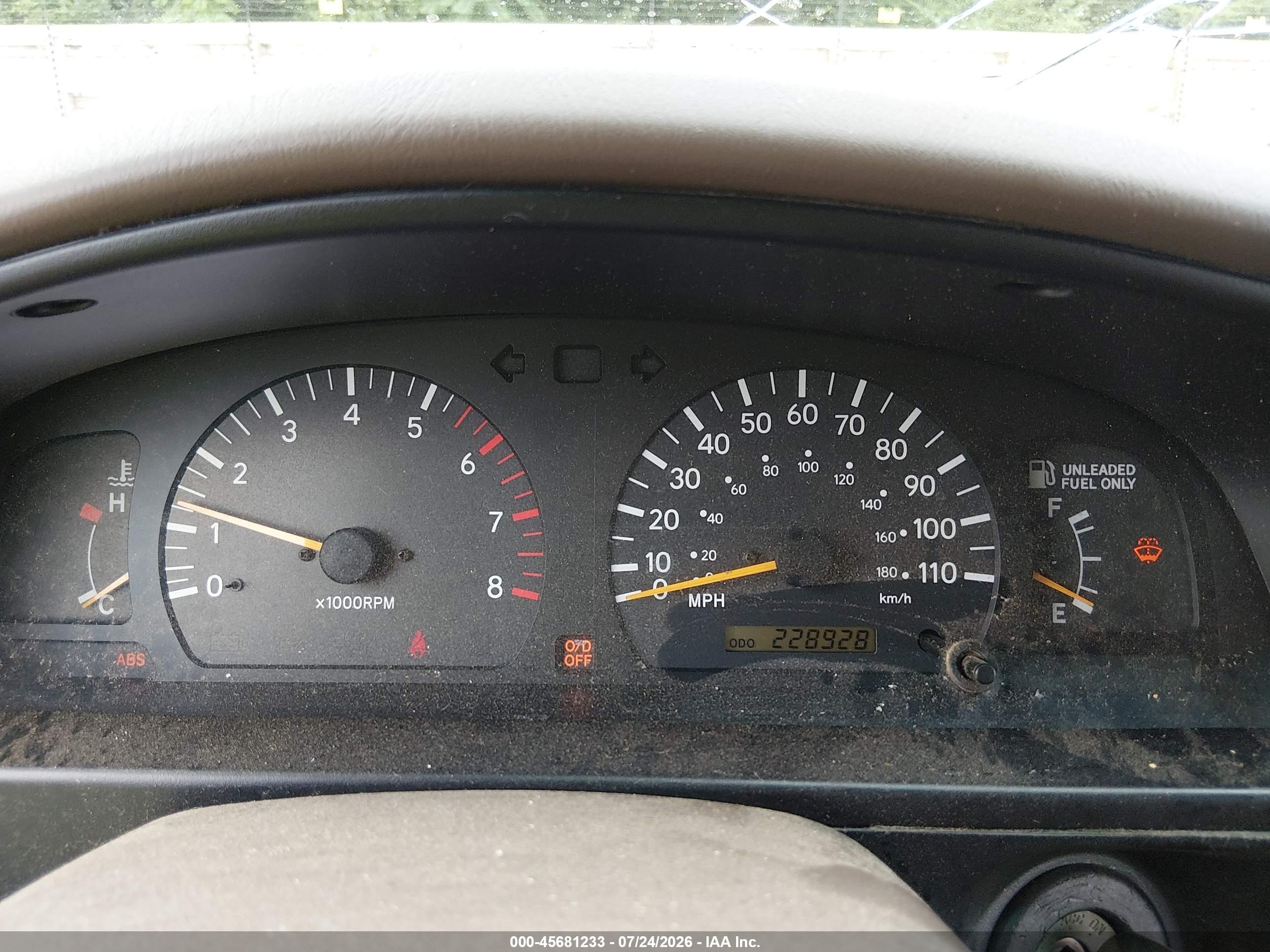 1999 Toyota Tacoma   Black vin: 4TAWN72N9XZ444136