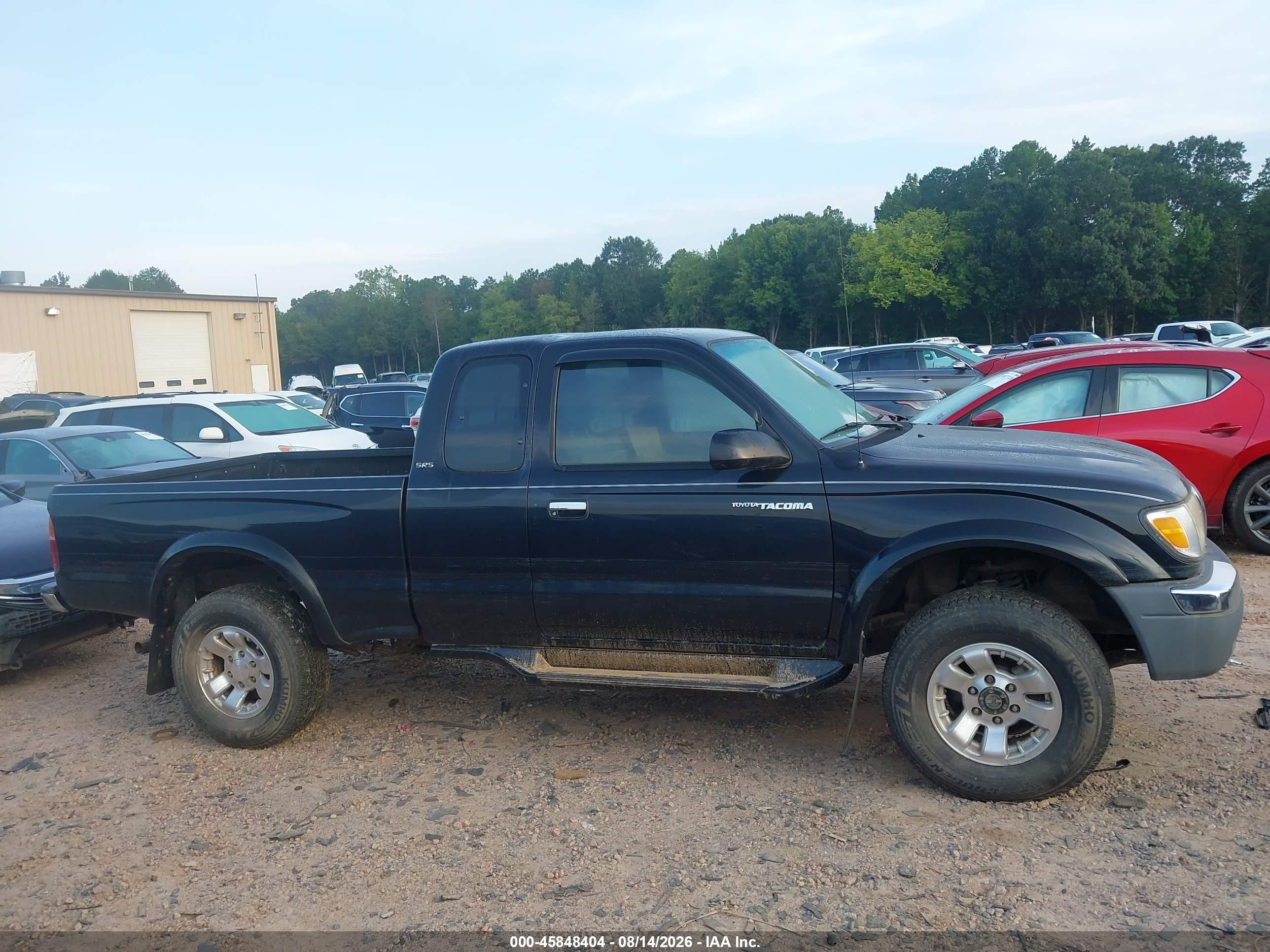 2000 Toyota Tacoma Base V6 Black vin: 4TAWN72N9YZ633239