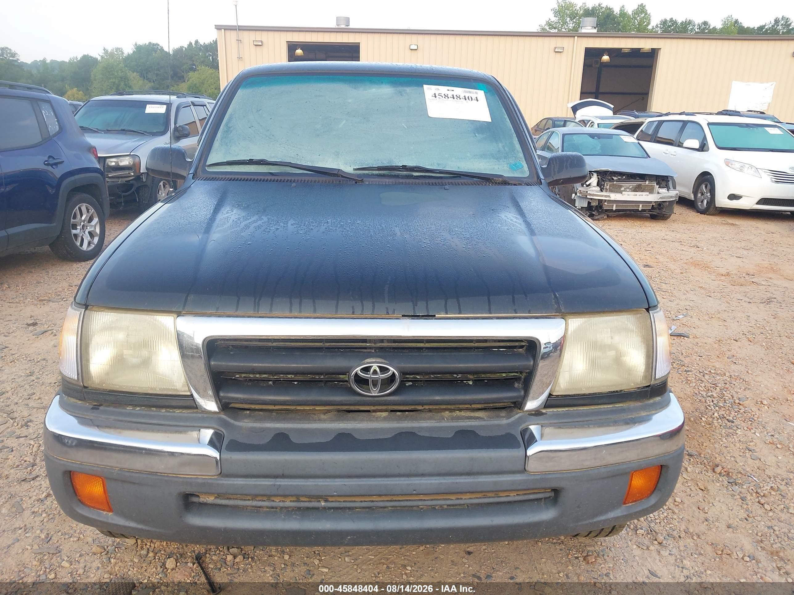 2000 Toyota Tacoma Base V6 Black vin: 4TAWN72N9YZ633239