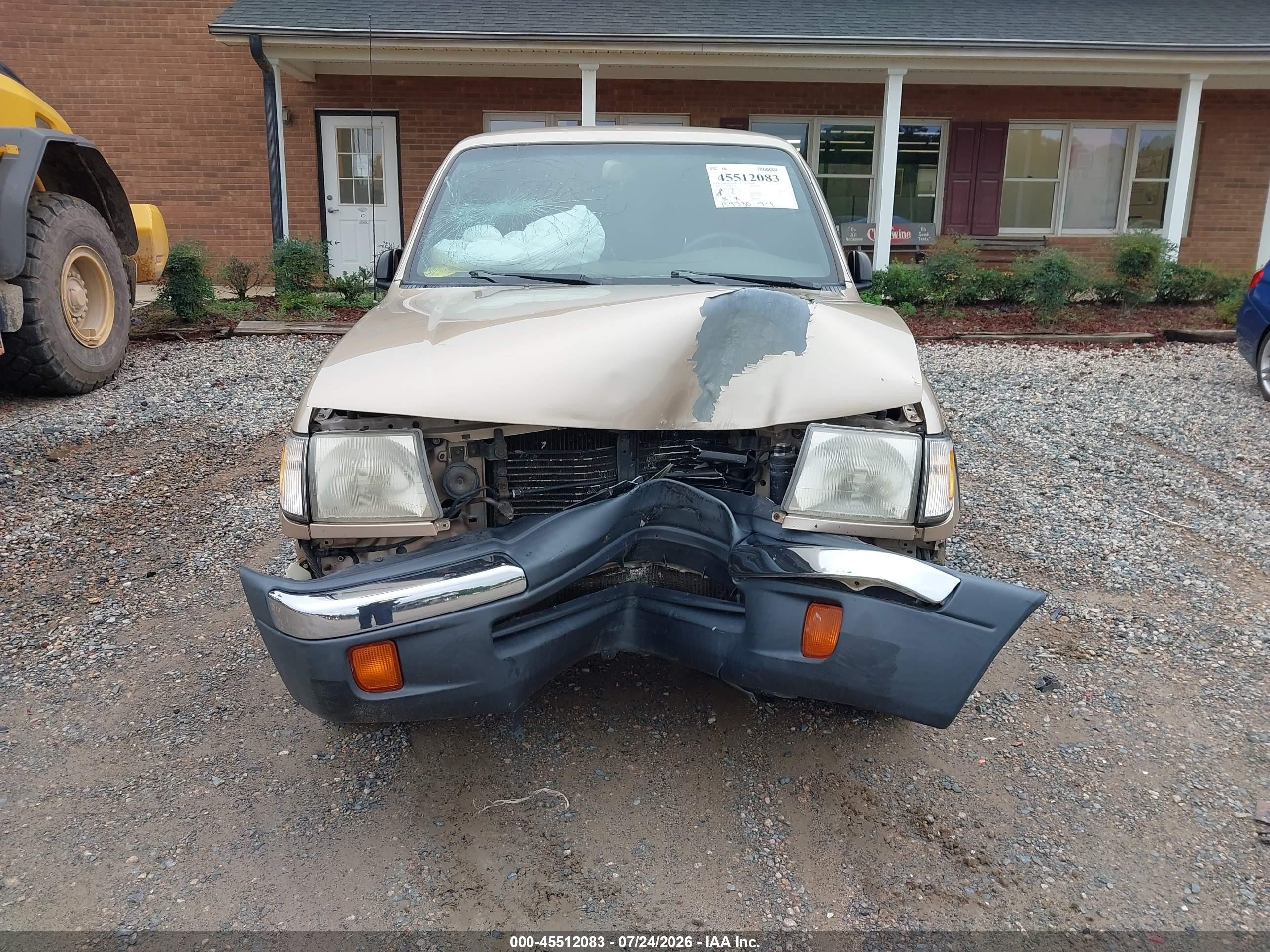 1998 Toyota Tacoma Base V6 Gold vin: 4TAWN72NXWZ129523