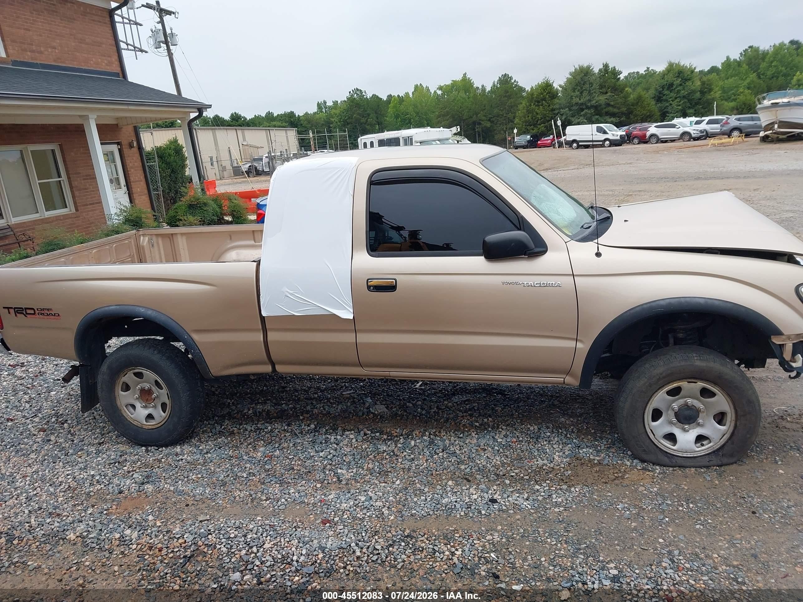 1998 Toyota Tacoma Base V6 Gold vin: 4TAWN72NXWZ129523