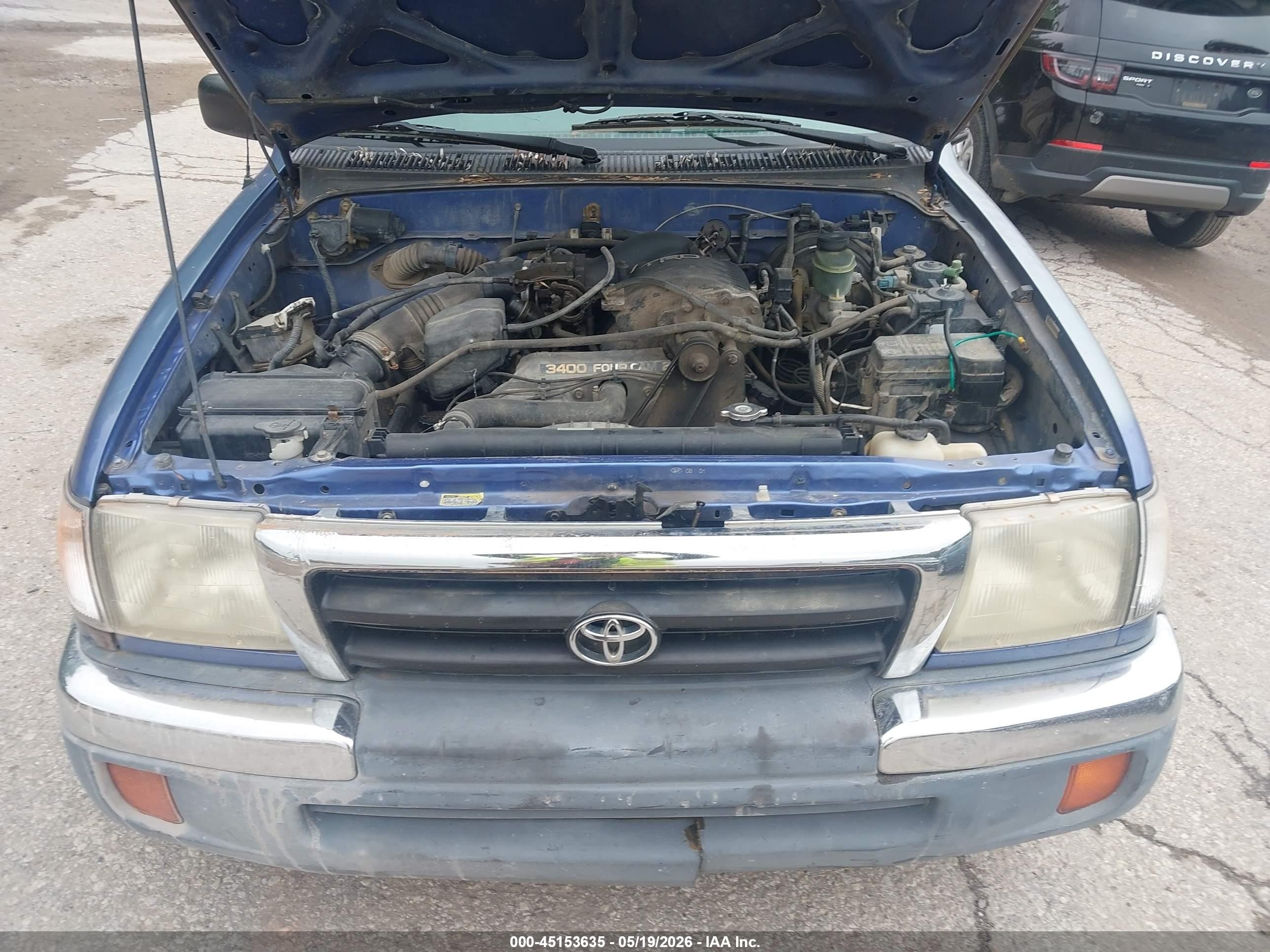 1999 Toyota Tacoma   Blue vin: 4TAWN72NXXZ548246