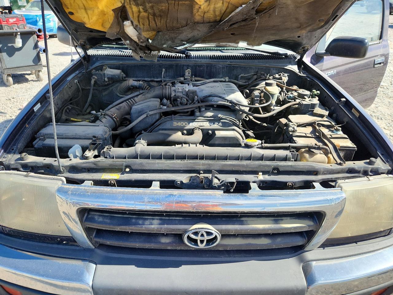 1999 Toyota Tacoma Xtracab Purple vin: 4TAWN72NXXZ557058