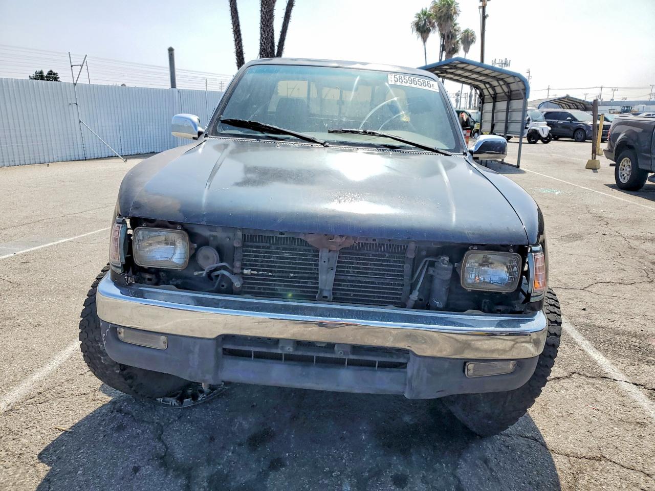 1997 Toyota Tacoma Xtracab Sr5 Black vin: 4TAWN74N6VZ313272