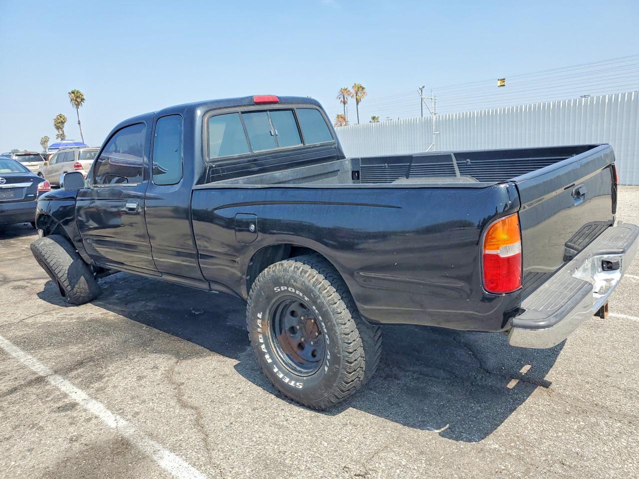 1997 Toyota Tacoma Xtracab Sr5 Black vin: 4TAWN74N6VZ313272