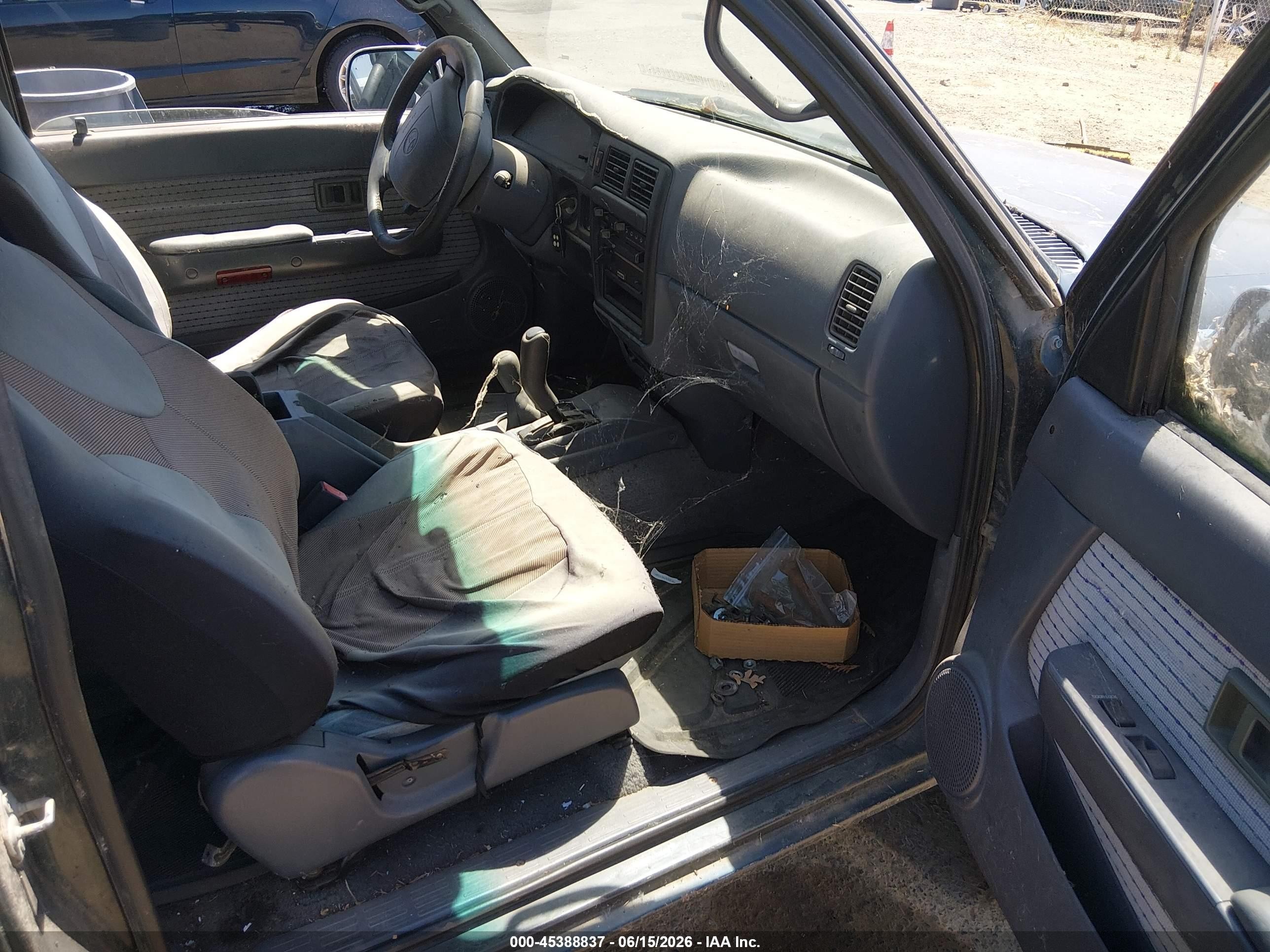 1997 Toyota Tacoma Base Sr5 V6 Gray vin: 4TAWN74N7VZ294070