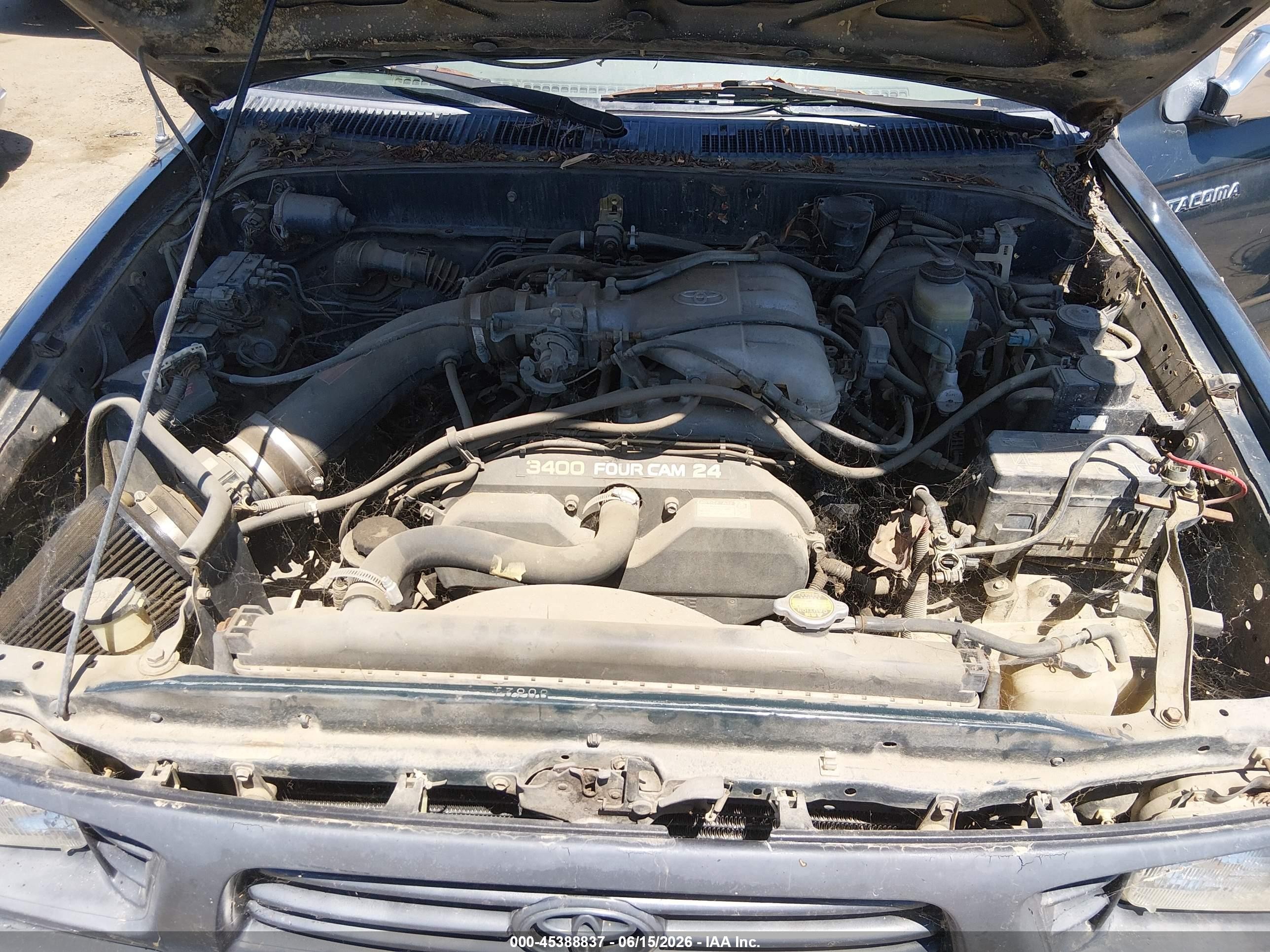 1997 Toyota Tacoma Base Sr5 V6 Gray vin: 4TAWN74N7VZ294070