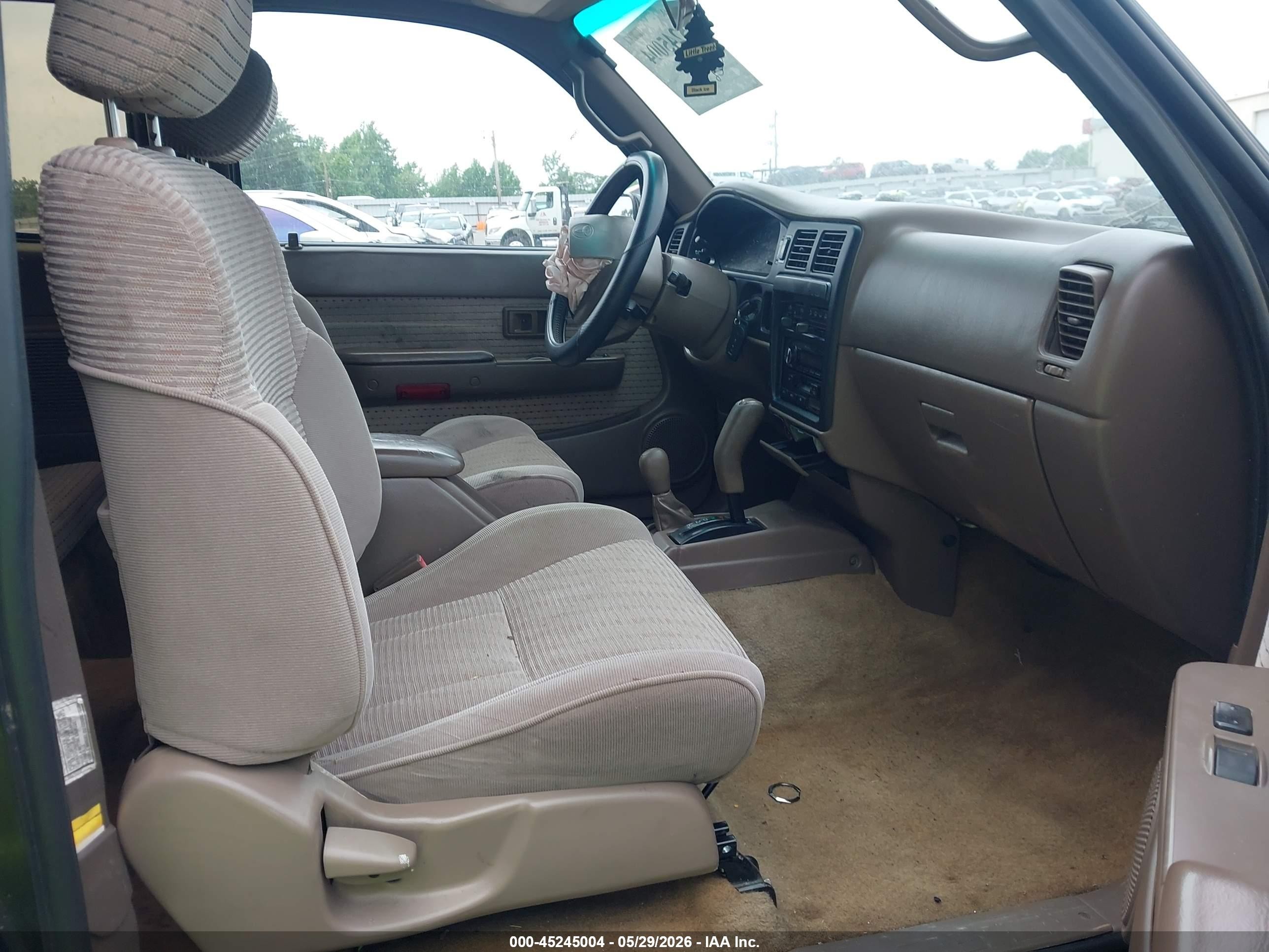 1997 Toyota Tacoma Base Sr5 V6 Черный vin: 4TAWN74N7VZ307416