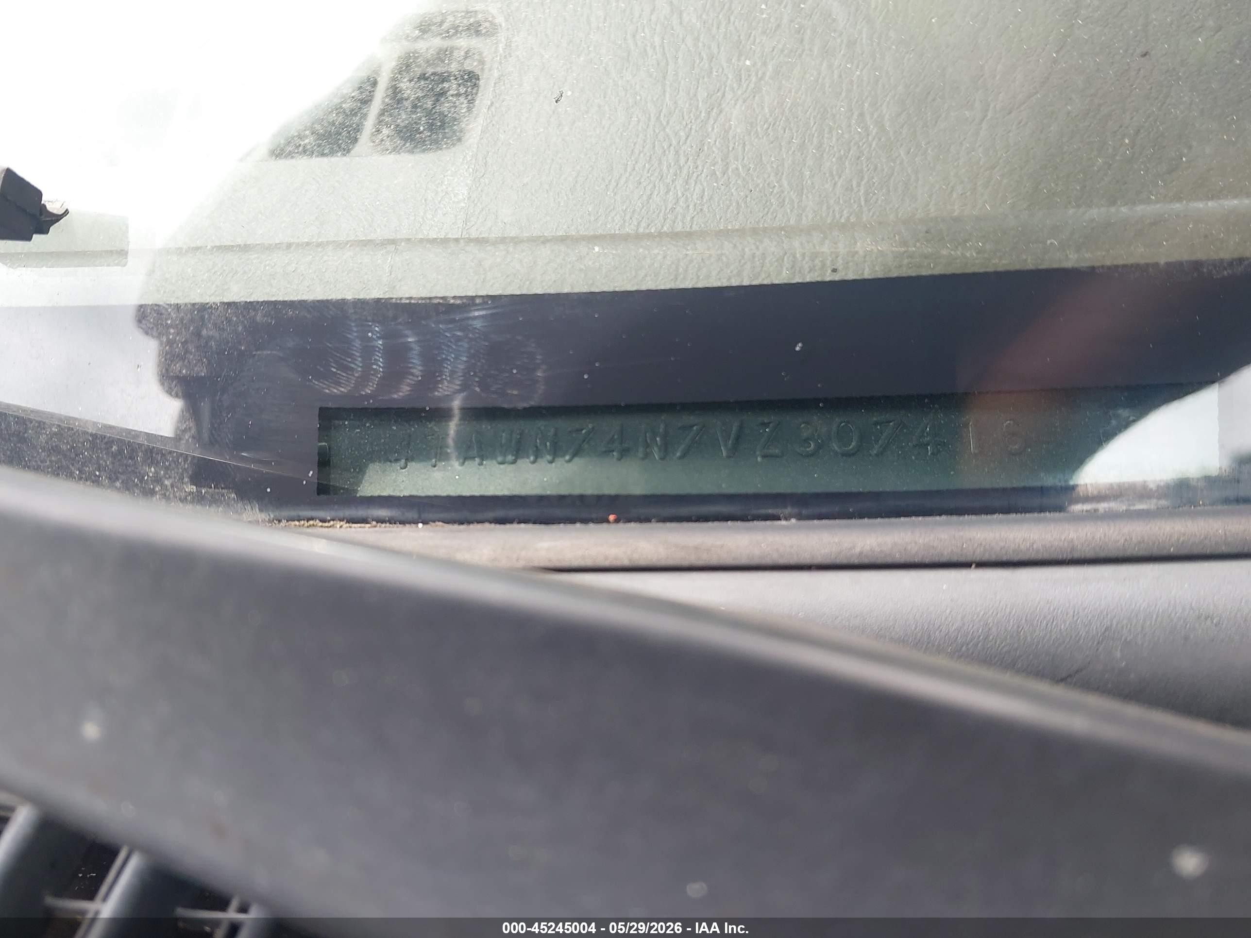 1997 Toyota Tacoma Base Sr5 V6 Черный vin: 4TAWN74N7VZ307416