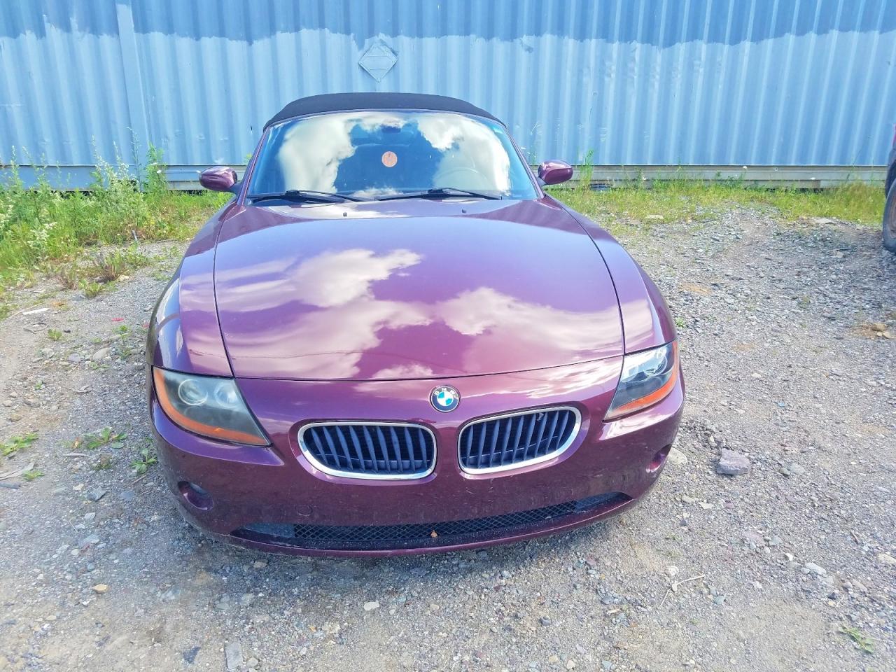 2003 Bmw Z4 2.5 Purple vin: 4USBT33403LS47922