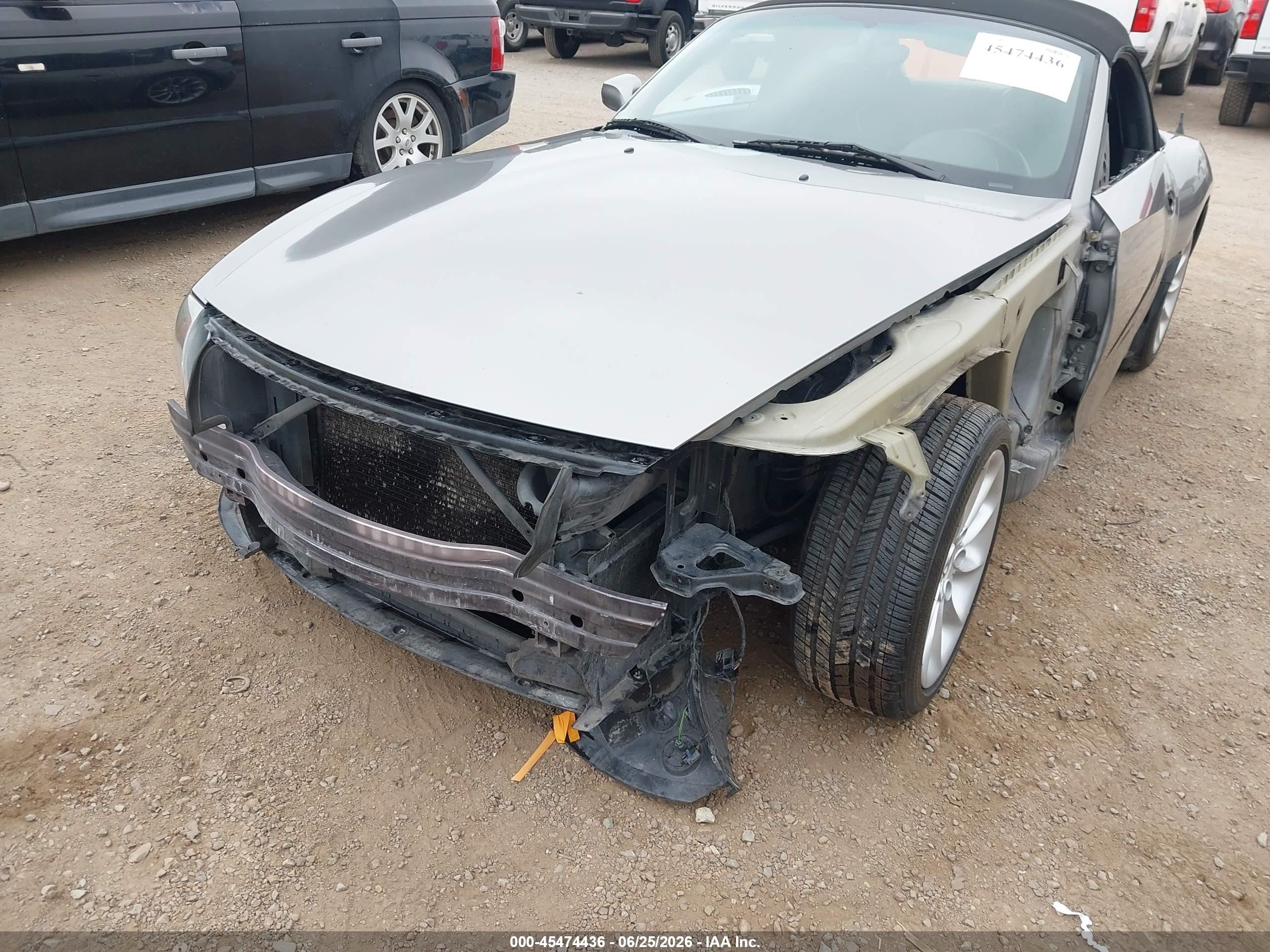 2003 Bmw Z4 2.5i Gray vin: 4USBT33413LR61963