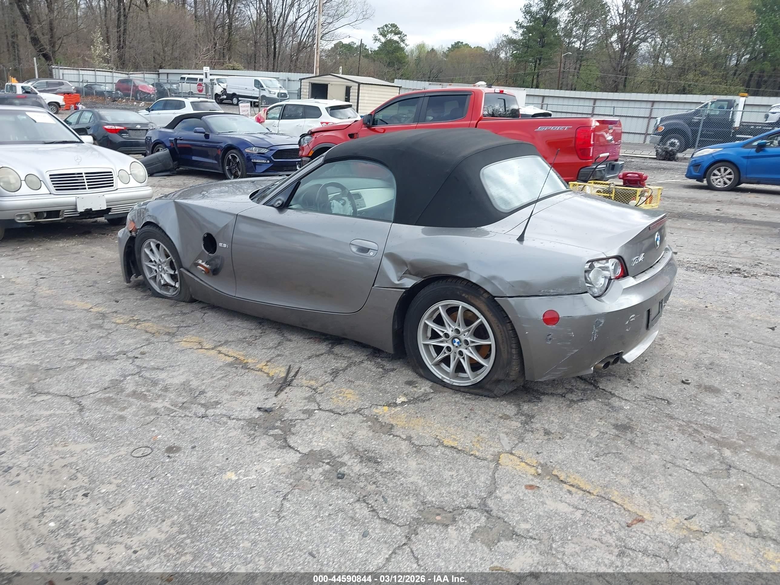 2003 Bmw Z4 2.5i Silver vin: 4USBT33433LR62032