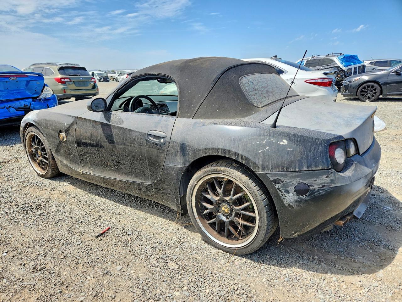 2003 Bmw Z4 2.5 Black vin: 4USBT33443LR61634