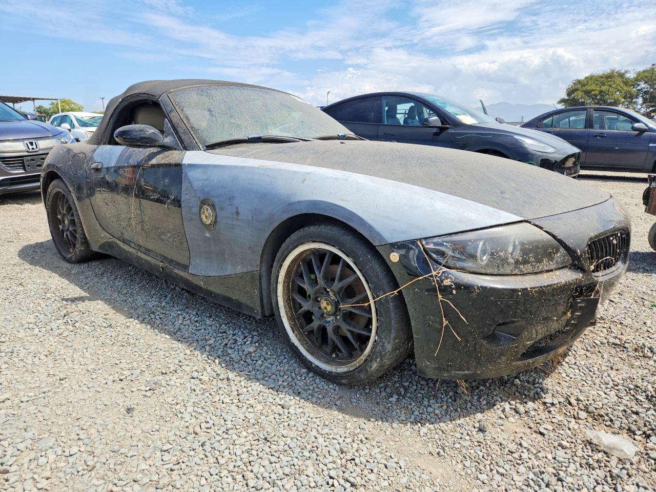 2003 Bmw Z4 2.5 Black vin: 4USBT33443LR61634