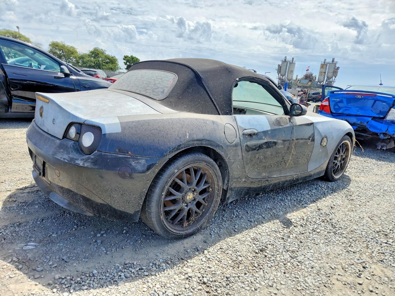 2003 Bmw Z4 2.5 Black vin: 4USBT33443LR61634