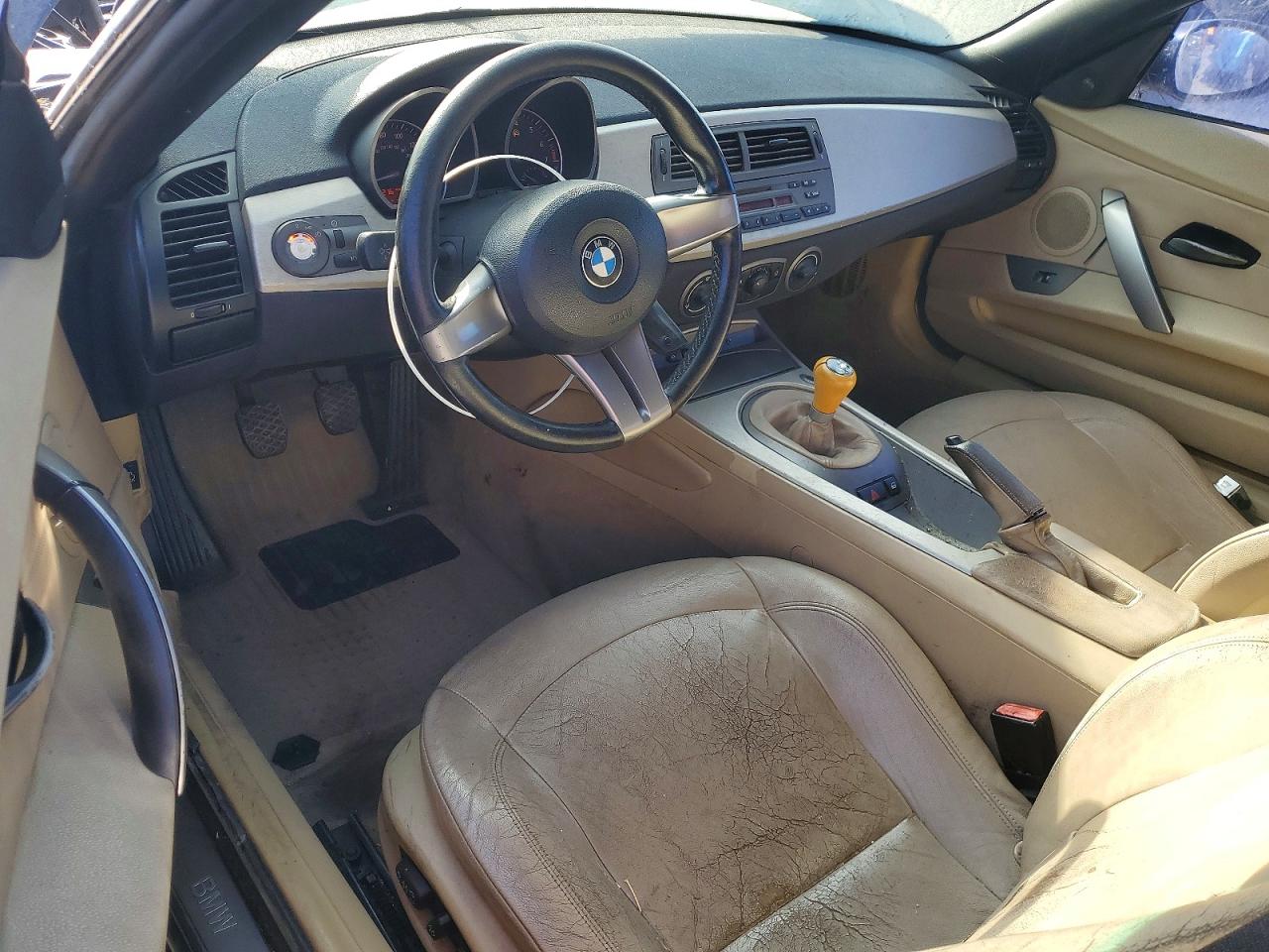 2003 Bmw Z4 2.5 Black vin: 4USBT33443LR61634