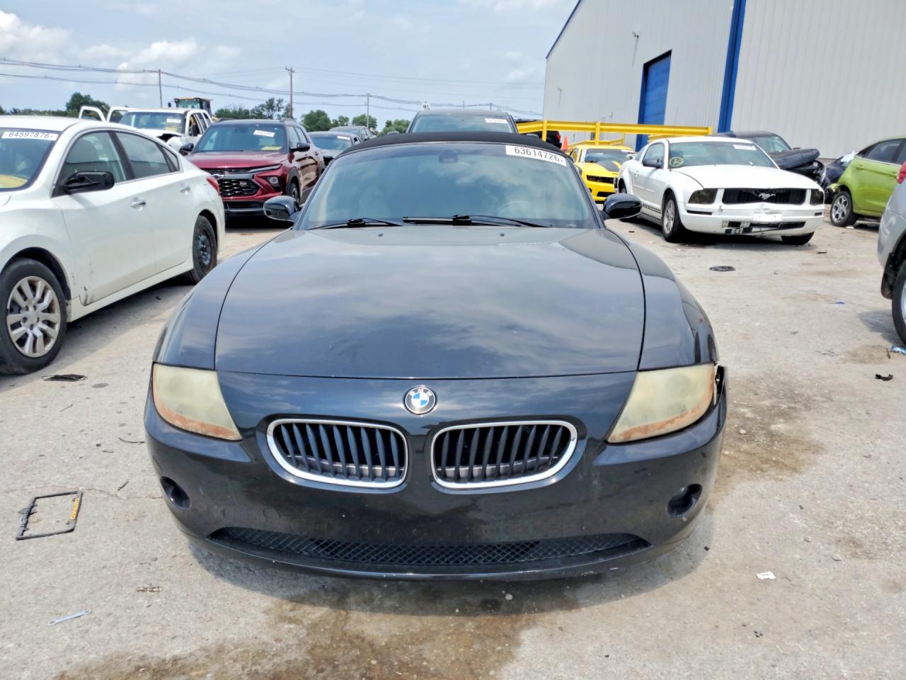 2003 Bmw Z4 2.5 Black vin: 4USBT33453LS40268