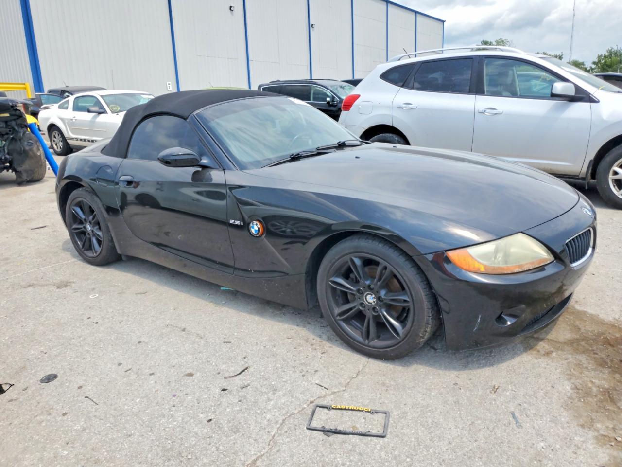 2003 Bmw Z4 2.5 Black vin: 4USBT33453LS40268
