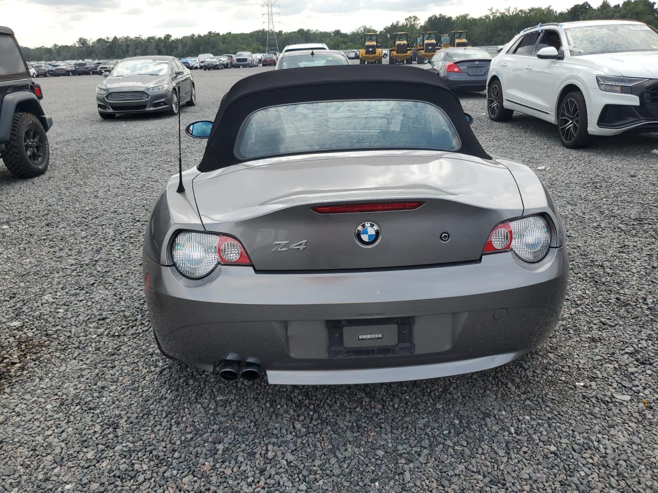 2003 Bmw Z4 2.5 Серебряный vin: 4USBT33473LS43706