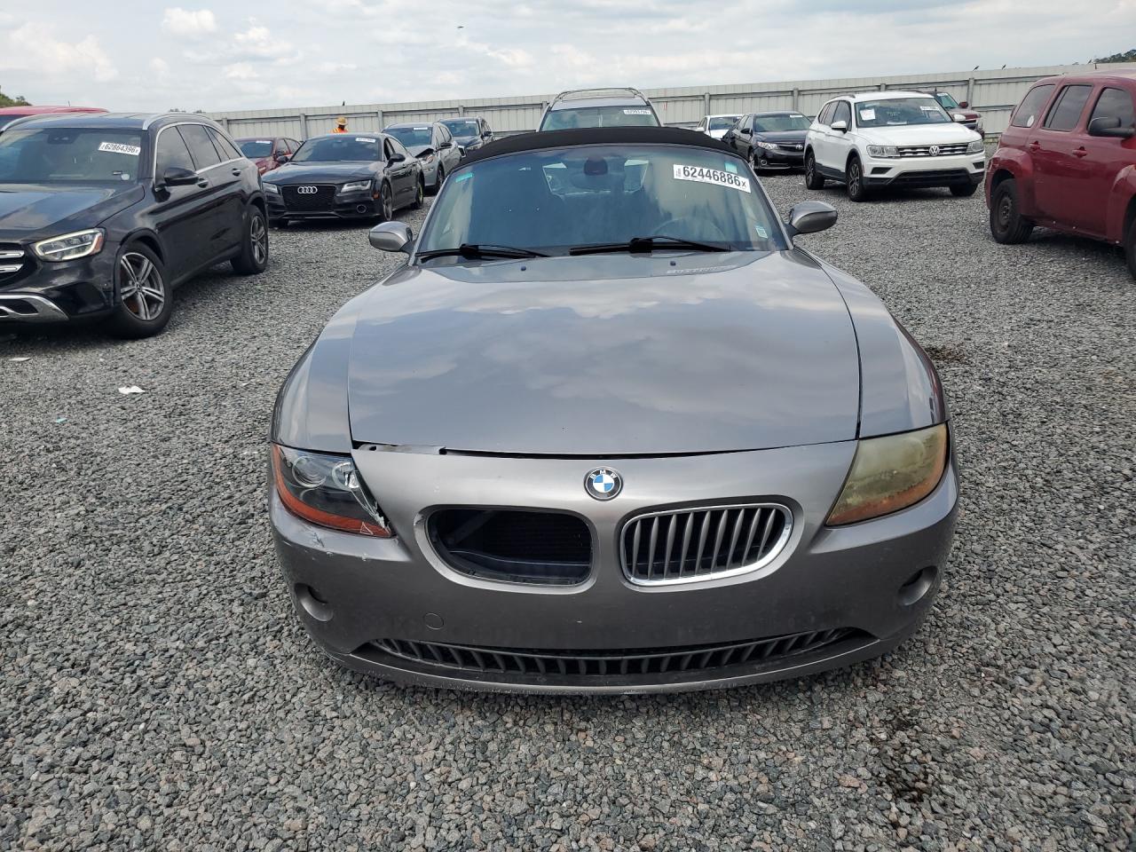 2003 Bmw Z4 2.5 Серебряный vin: 4USBT33473LS43706