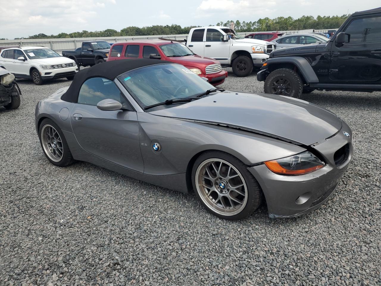 2003 Bmw Z4 2.5 Серебряный vin: 4USBT33473LS43706