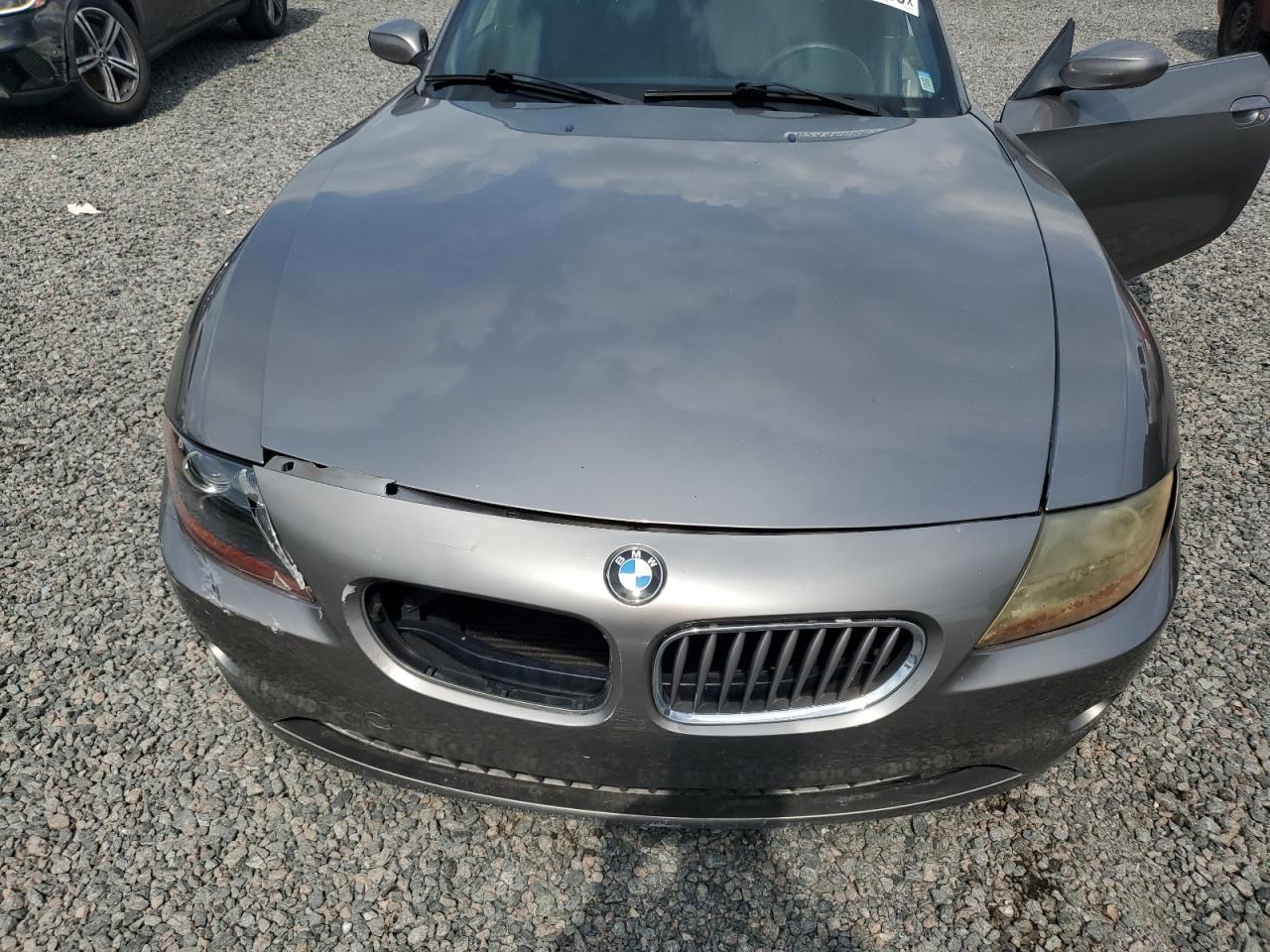 2003 Bmw Z4 2.5 Серебряный vin: 4USBT33473LS43706