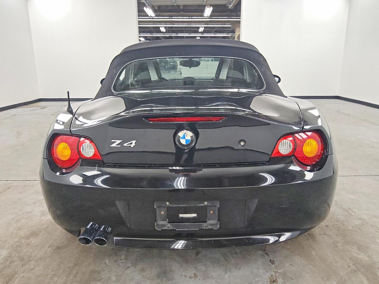 2003 Bmw Z4 2.5 Black vin: 4USBT33483LR63659