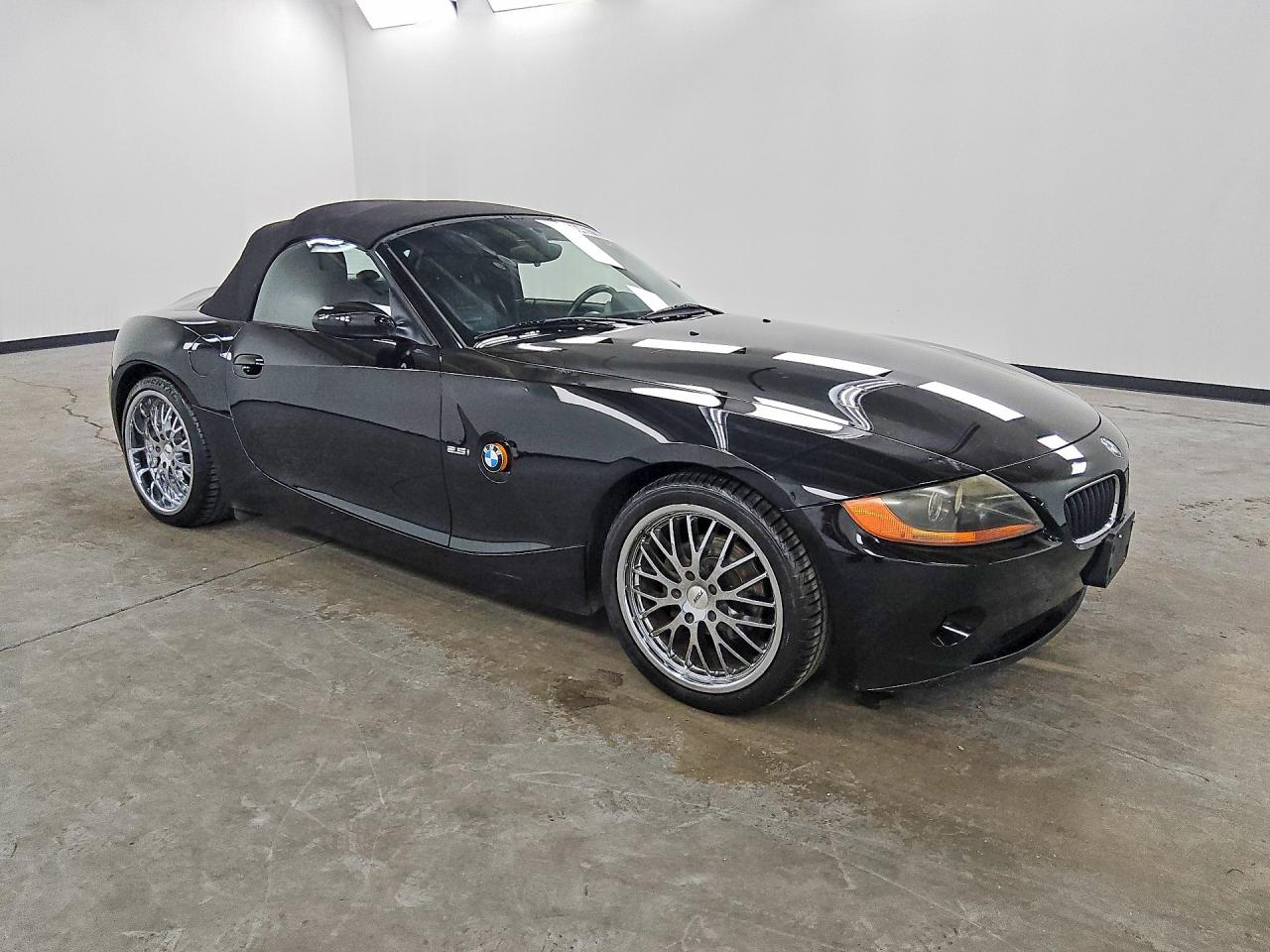 2003 Bmw Z4 2.5 Black vin: 4USBT33483LR63659