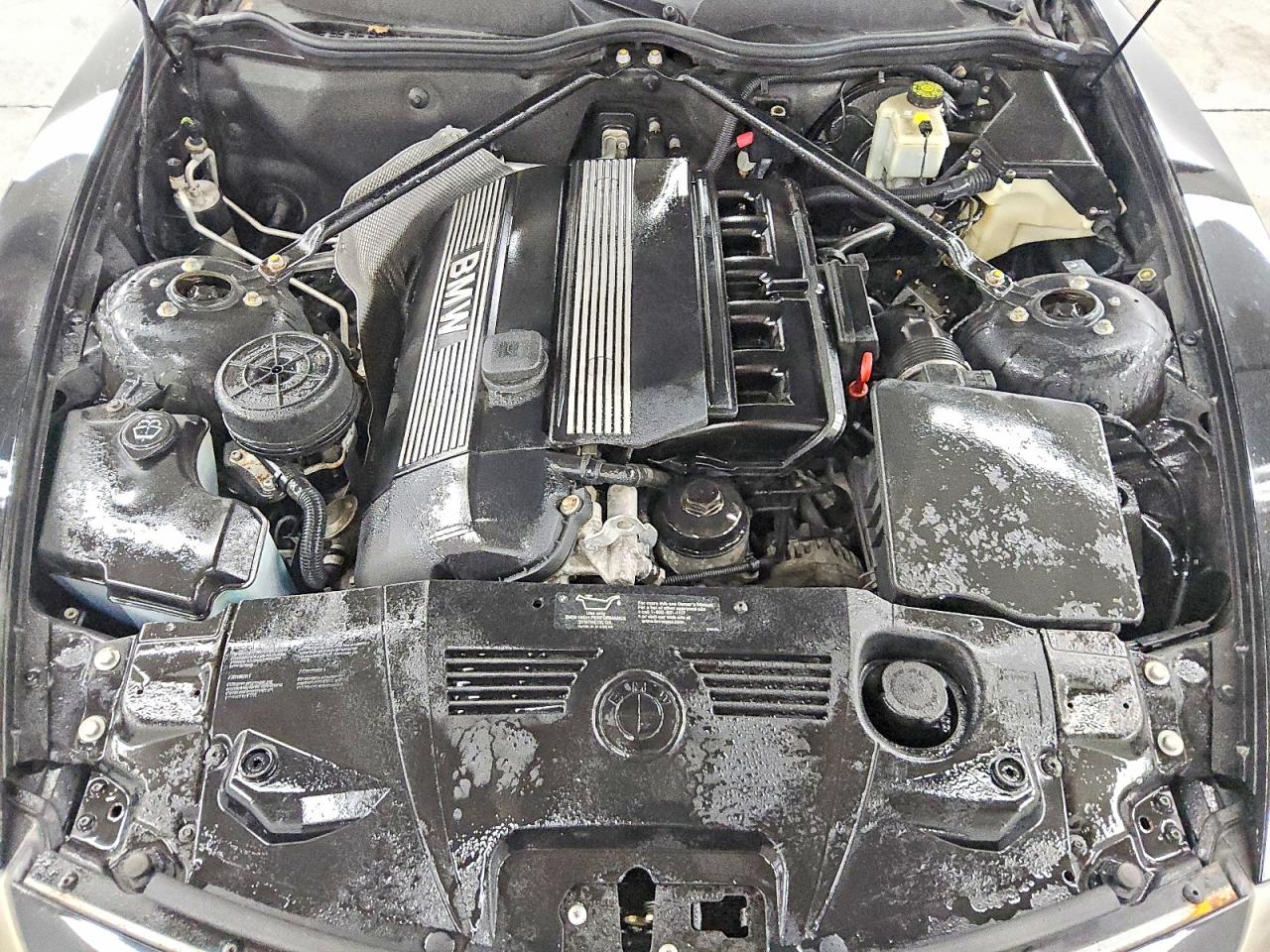 2003 Bmw Z4 2.5 Black vin: 4USBT33483LR63659
