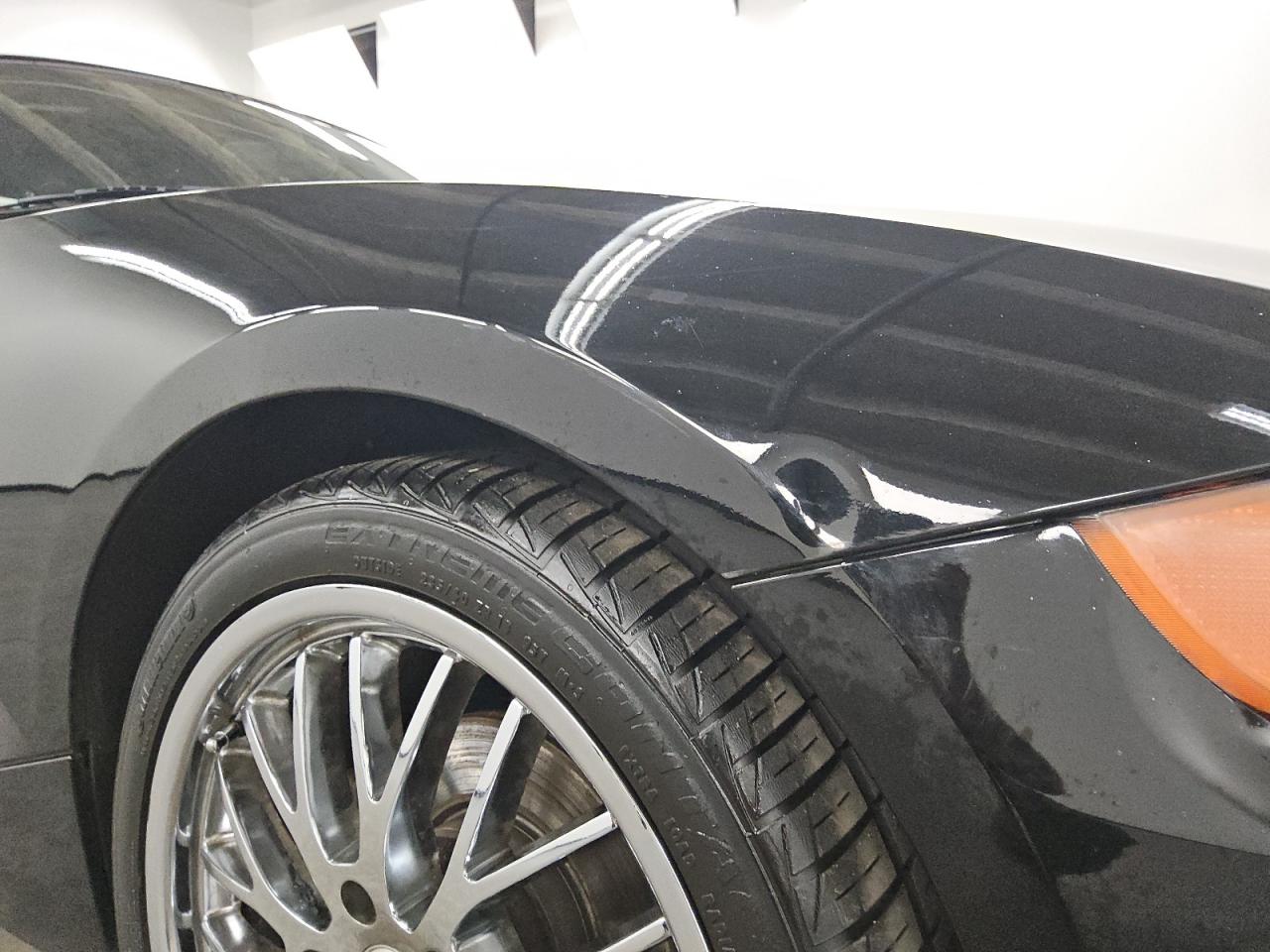 2003 Bmw Z4 2.5 Black vin: 4USBT33483LR63659 Damage: Right Front Fender, Dent(S) W/ Paint Dmg, 2 To 3 Inches
